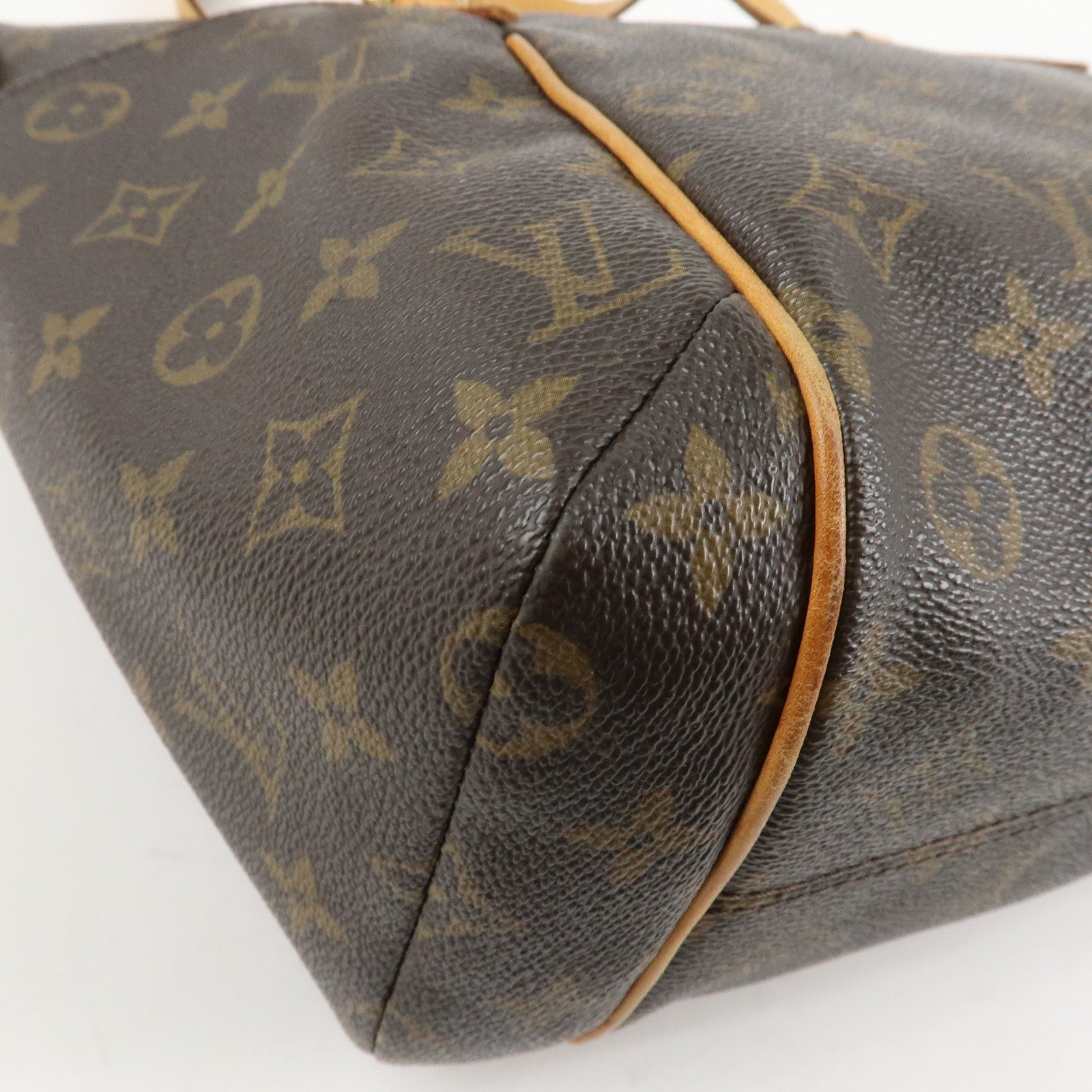 Louis Vuitton Monogram Totally PM Shoulder Bag Tote Bag Brown M56688 Used