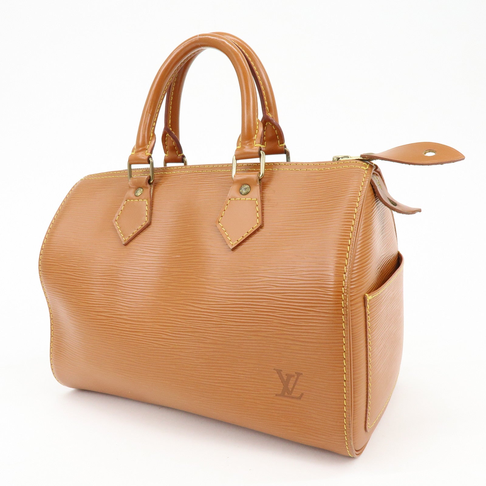 Louis Vuitton Epi Speedy 25 Hand Boston Bag Kenya Brown M43013