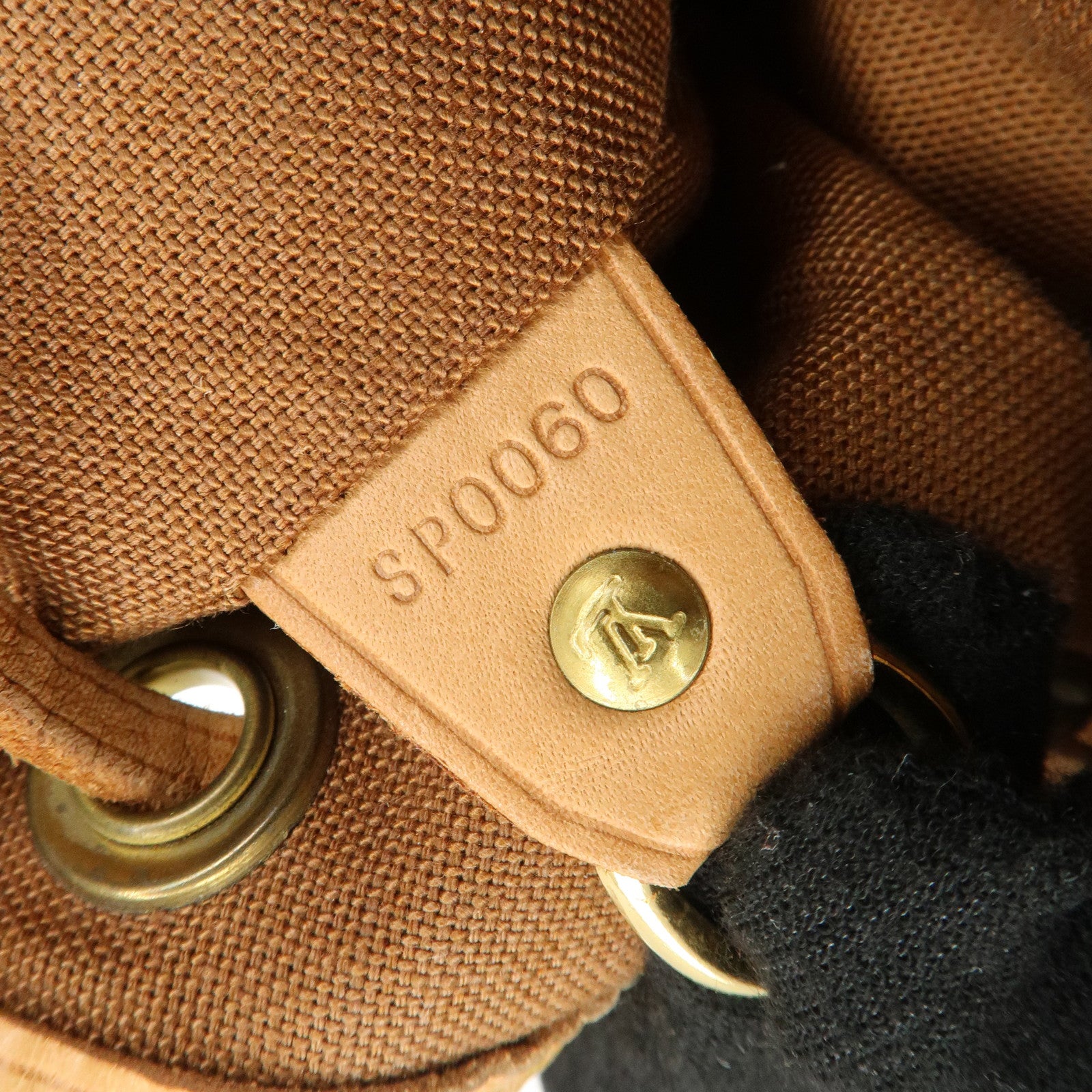 Louis Vuitton Monogram Montsouris MM Back Pack Brown M51136 Used