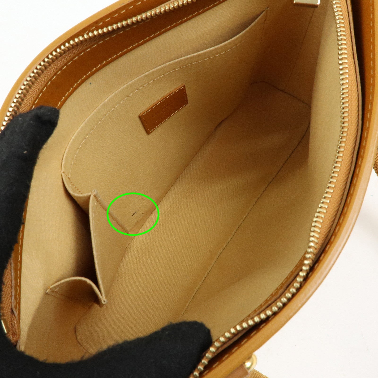 Louis Vuitton Monogram Mini Lucille PM Hand Bag Beige M92684