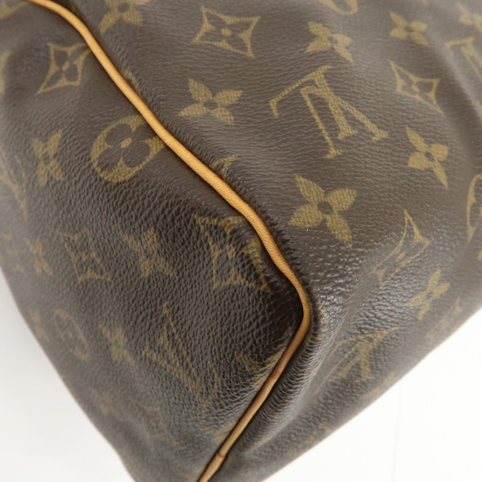 Louis Vuitton Monogram Speedy 30 Boston Bag Hand Bag Brown M41526