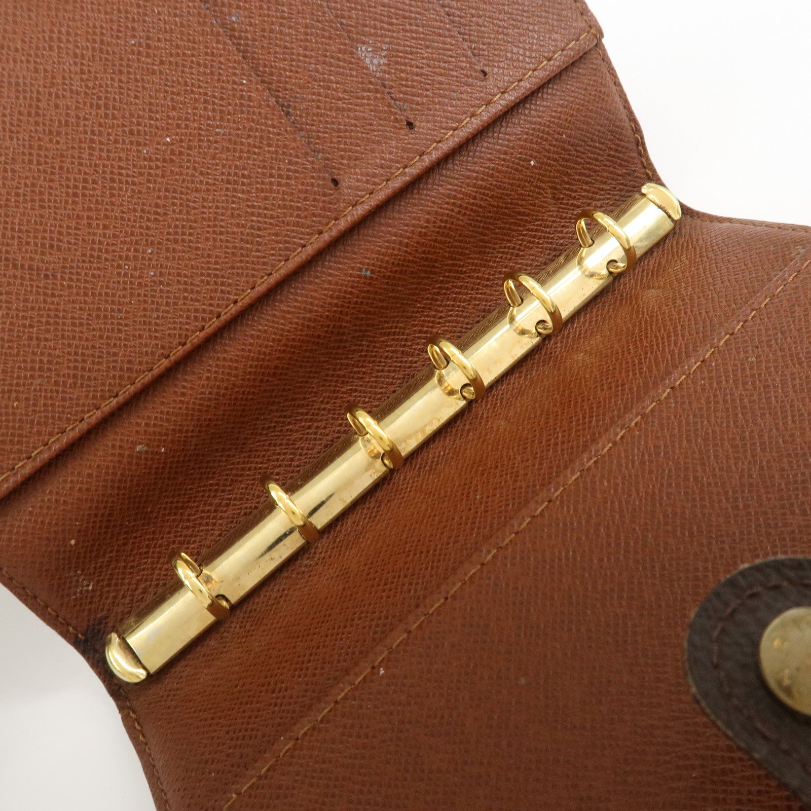 Louis Vuitton Monogram Agenda PM Planner Cover Brown R20005
