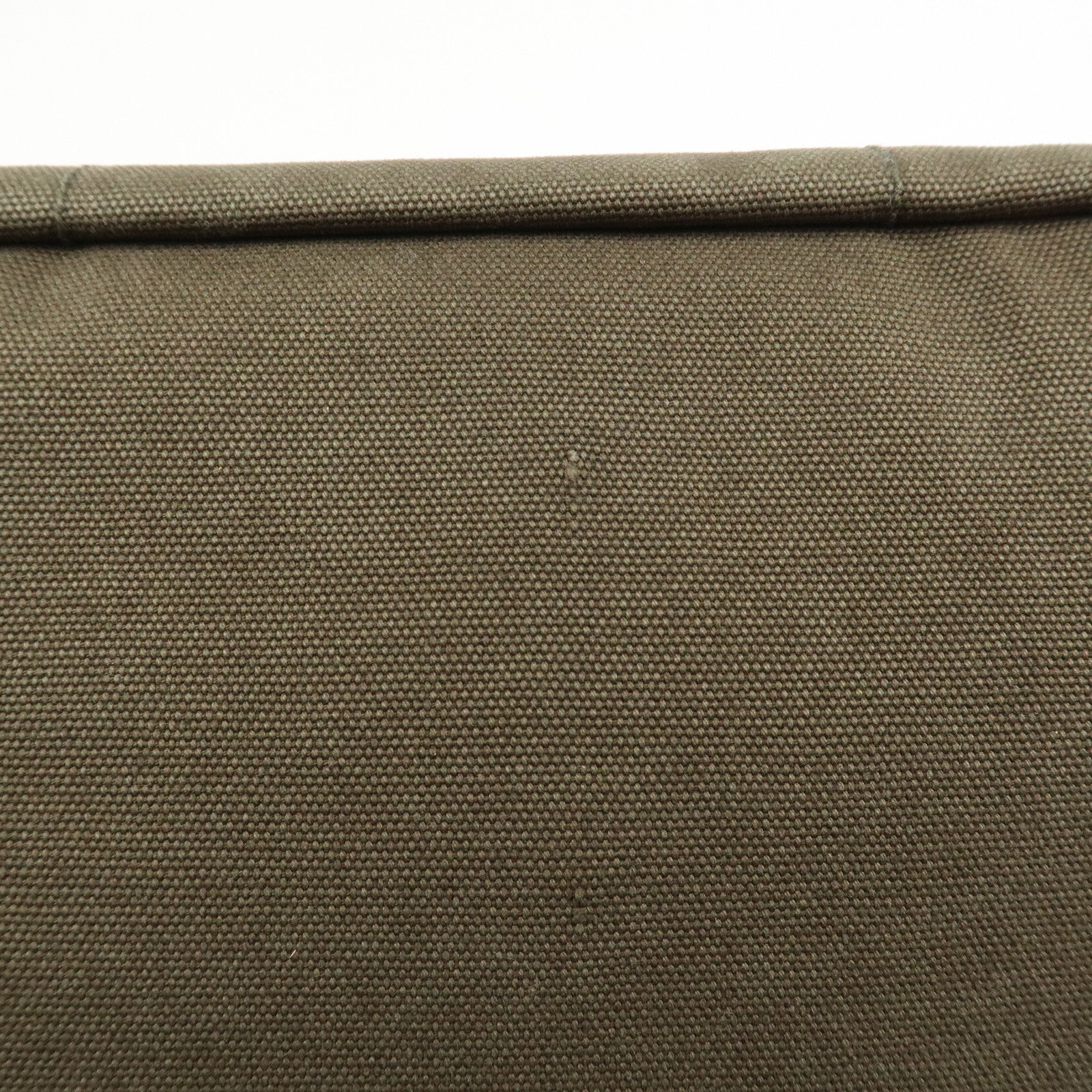 PRADA Triangle Logo Canapa Large Tote Hand Bag Bijou Khaki BN1872