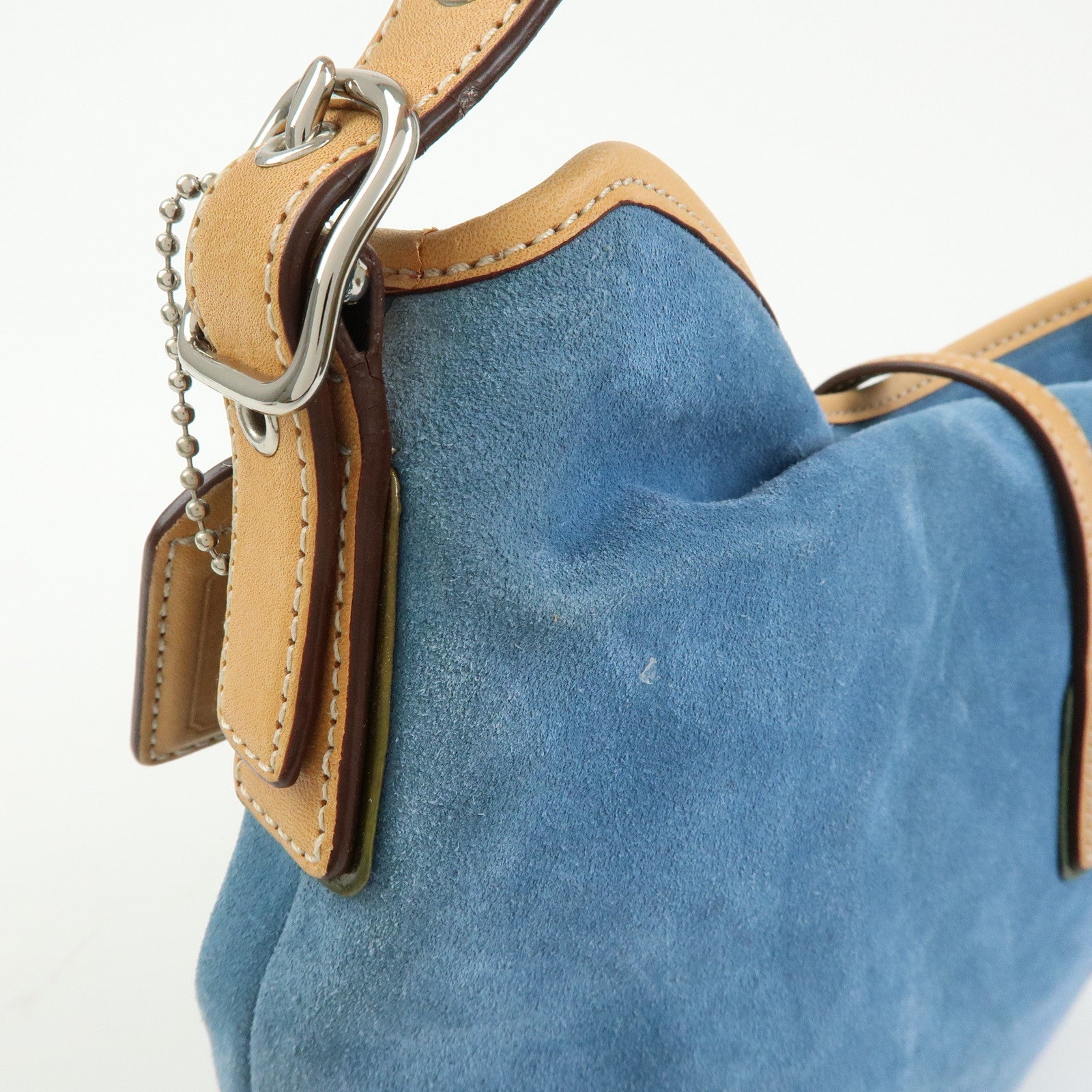 COACH Set of 3 Signature Canvas Leather Suede Shoulder Bag Hand Bag