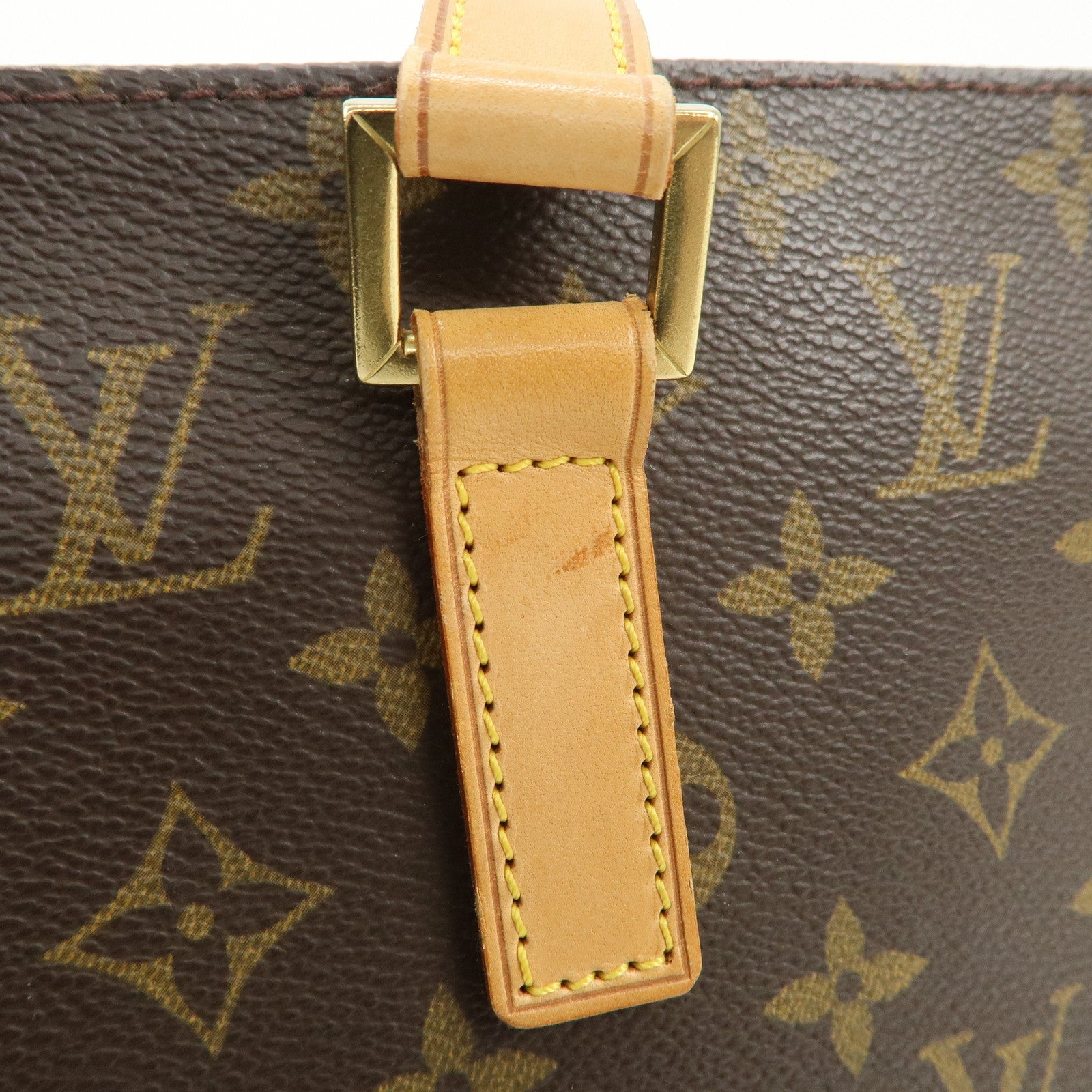 Louis Vuitton Monogram Luco Tote Bag Hand Bag Brown M51155 Used