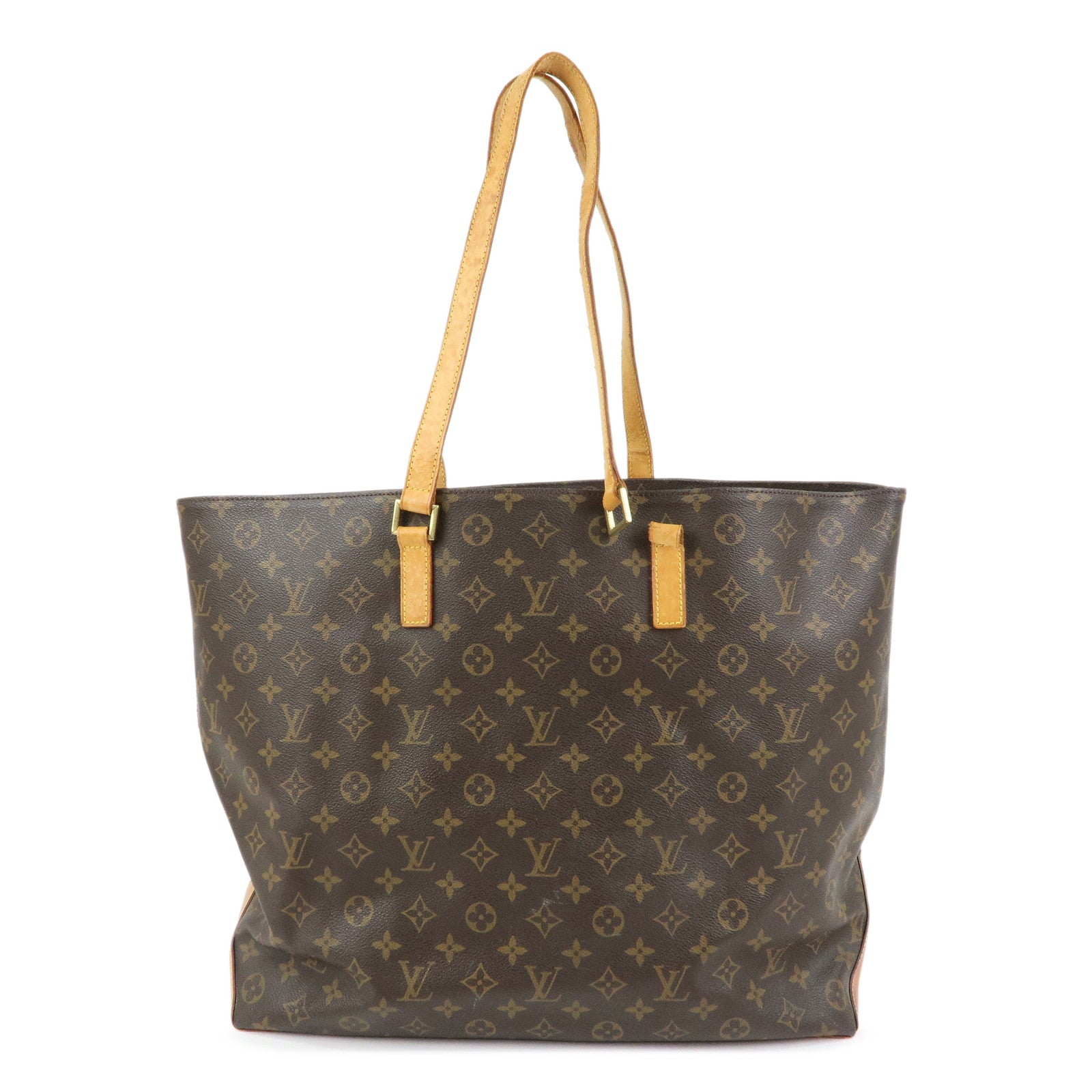Louis Vuitton Monogram Cabas Alto Tote Bag Brown M51152