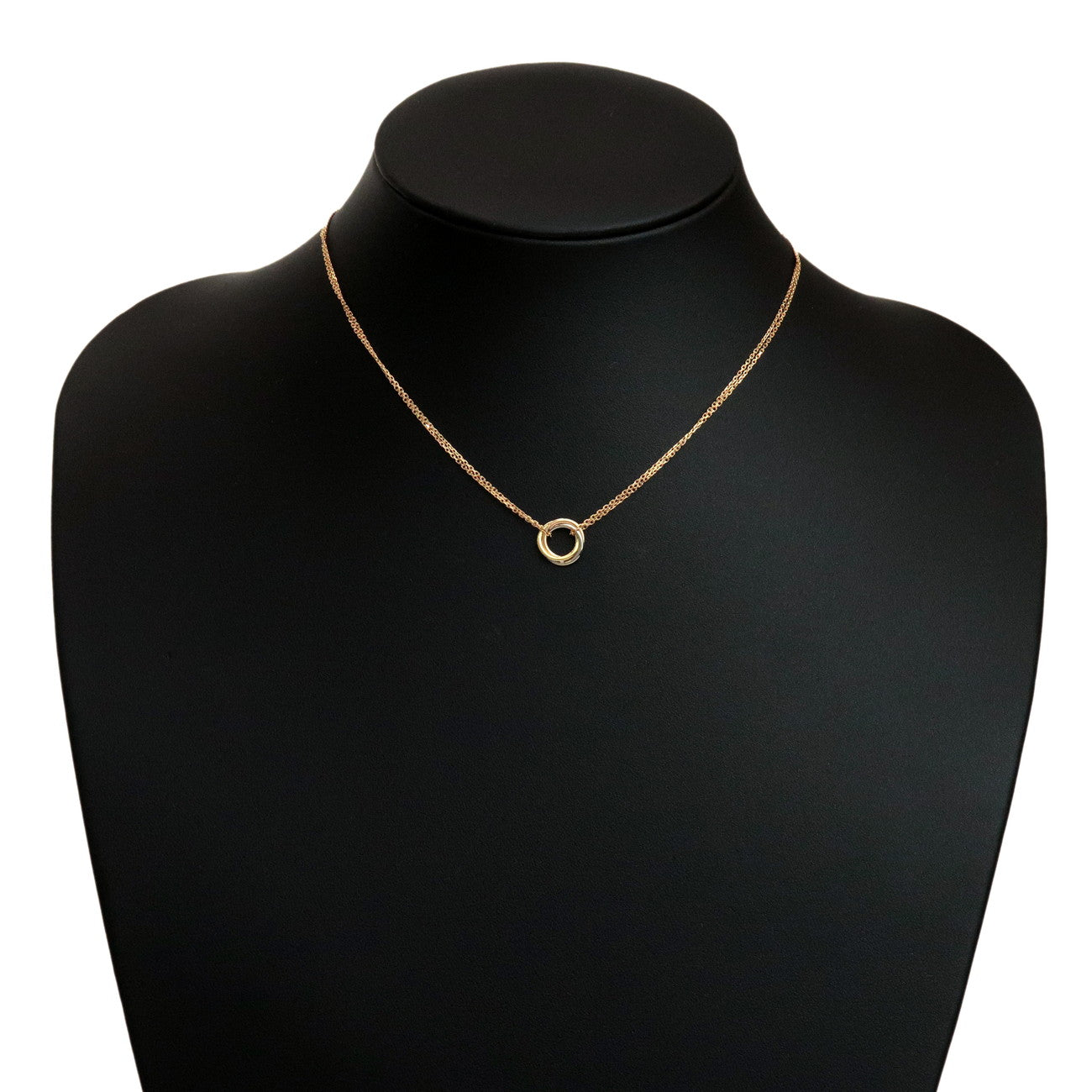 Cartier Sweet Trinity Necklace K18 750 Yellow/White/Rose Gold