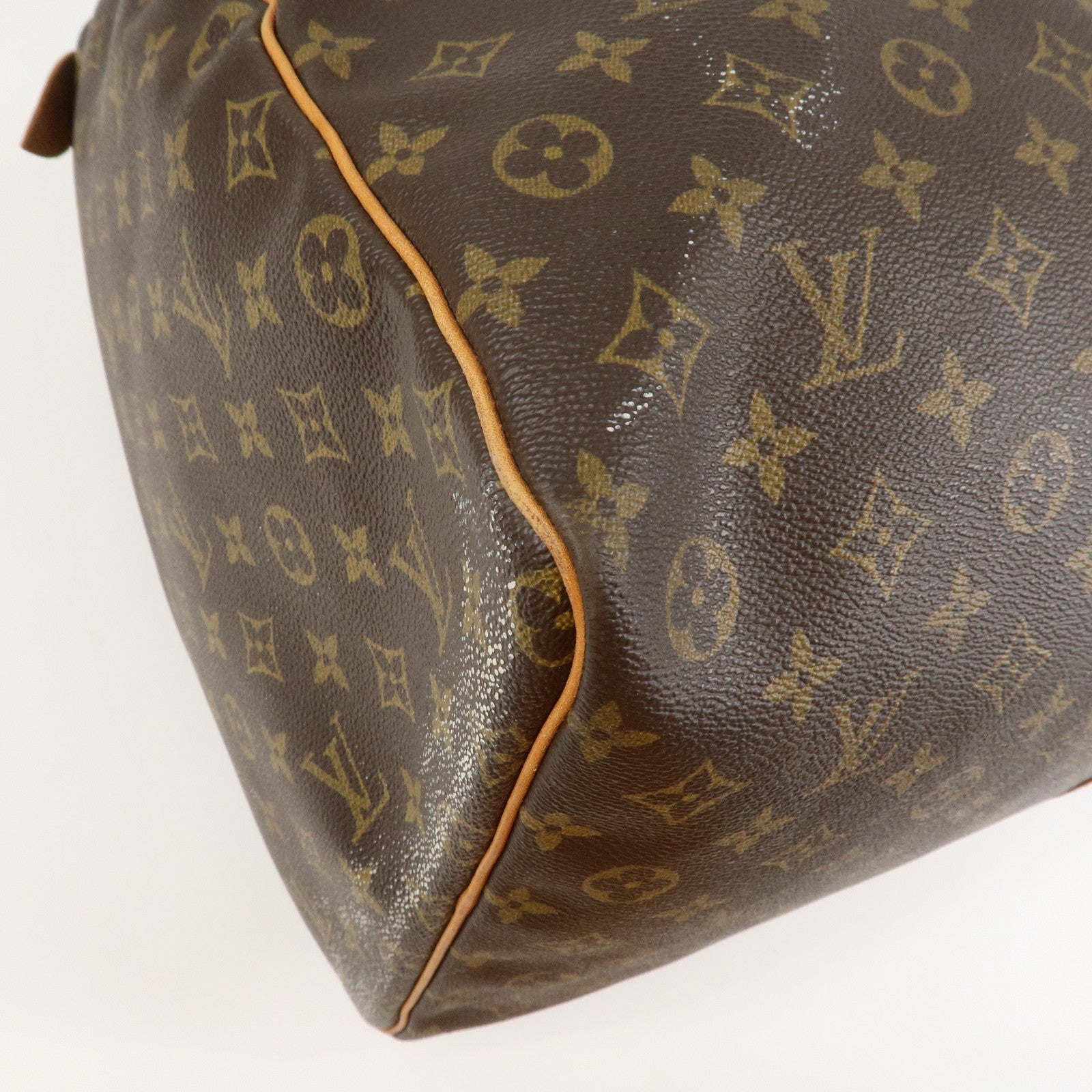 Louis Vuitton Monogram Keep All 60 Boston Bag Brown M41422