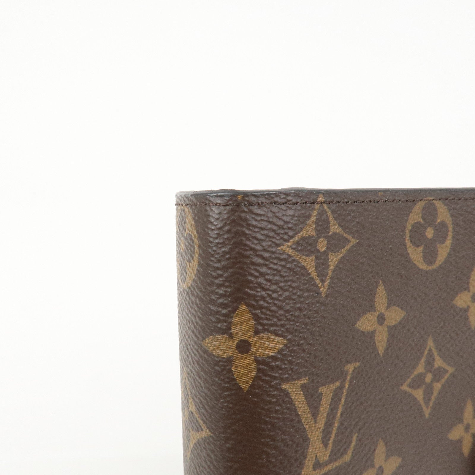 Louis Vuitton Monogram Agenda MM Planner Cover Brown R20105
