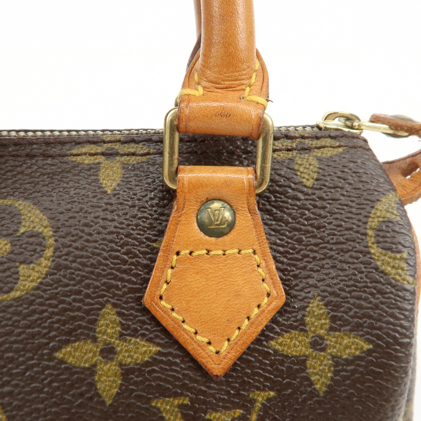 Louis Vuitton Monogram Mini Speedy Hand Bag Shoulder Bag M41534
