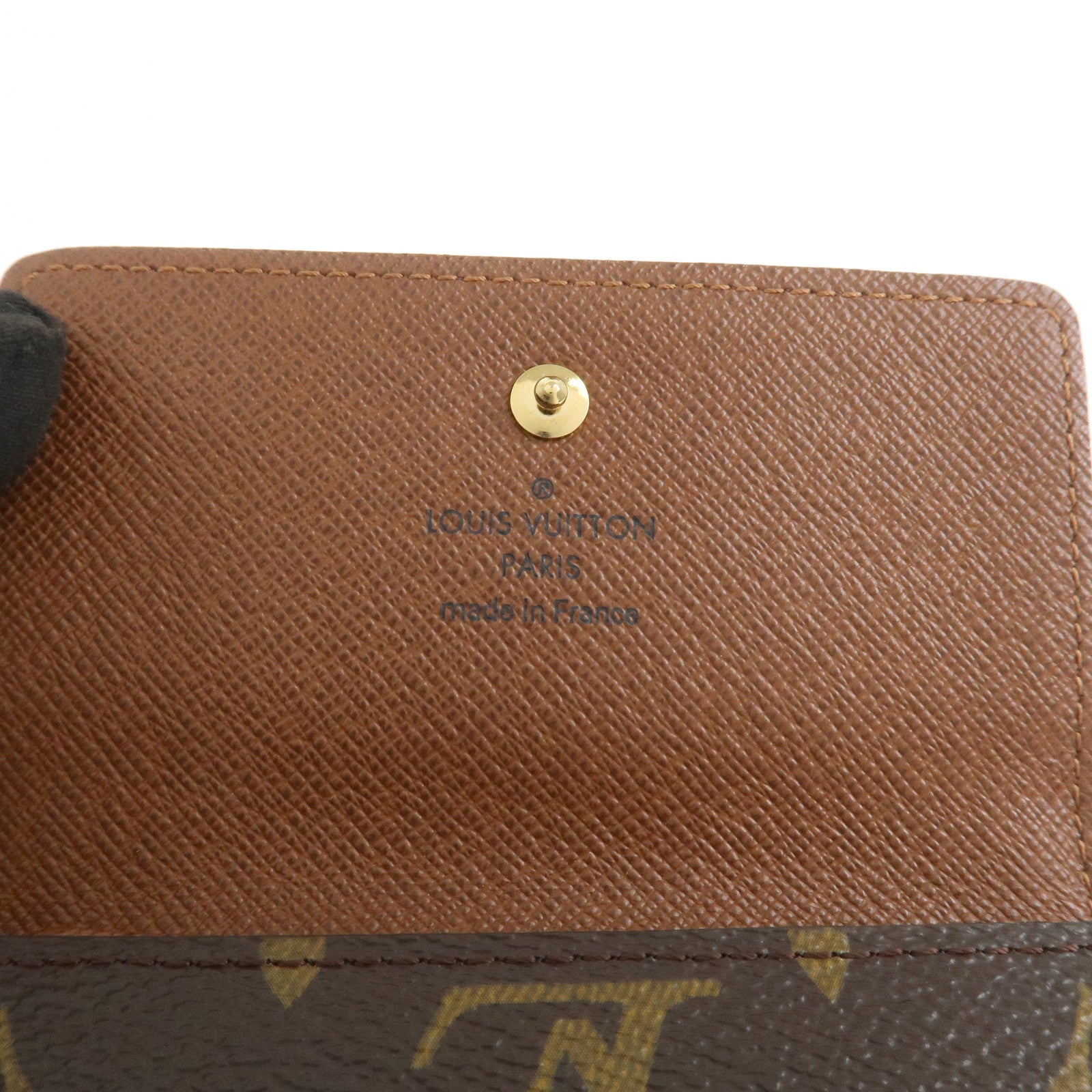 Louis Vuitton Monogram Portefeuille Elise Canvas Wallet M61654