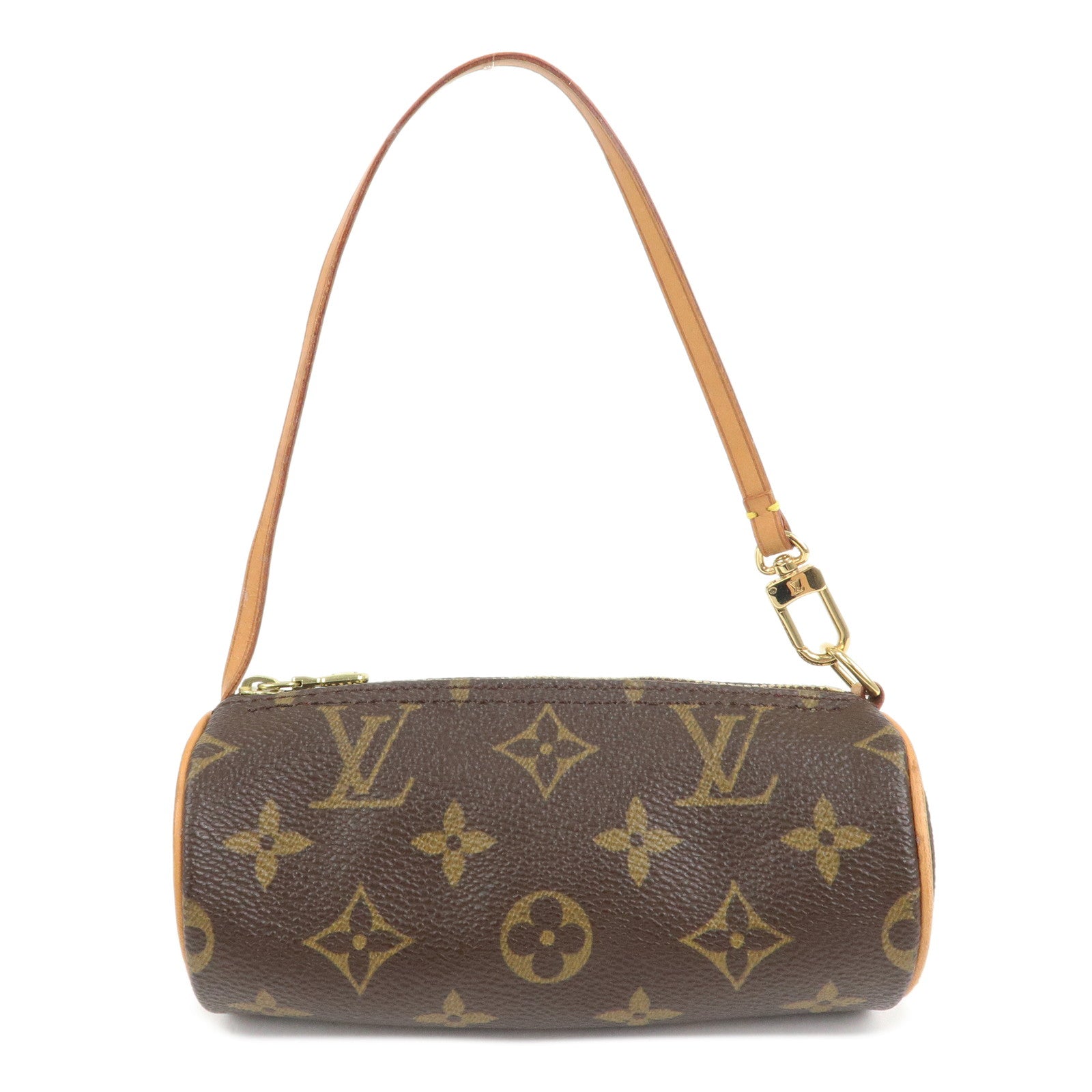 Louis Vuitton Monogram Mini Pouch for Papillon Bag New Style Brown