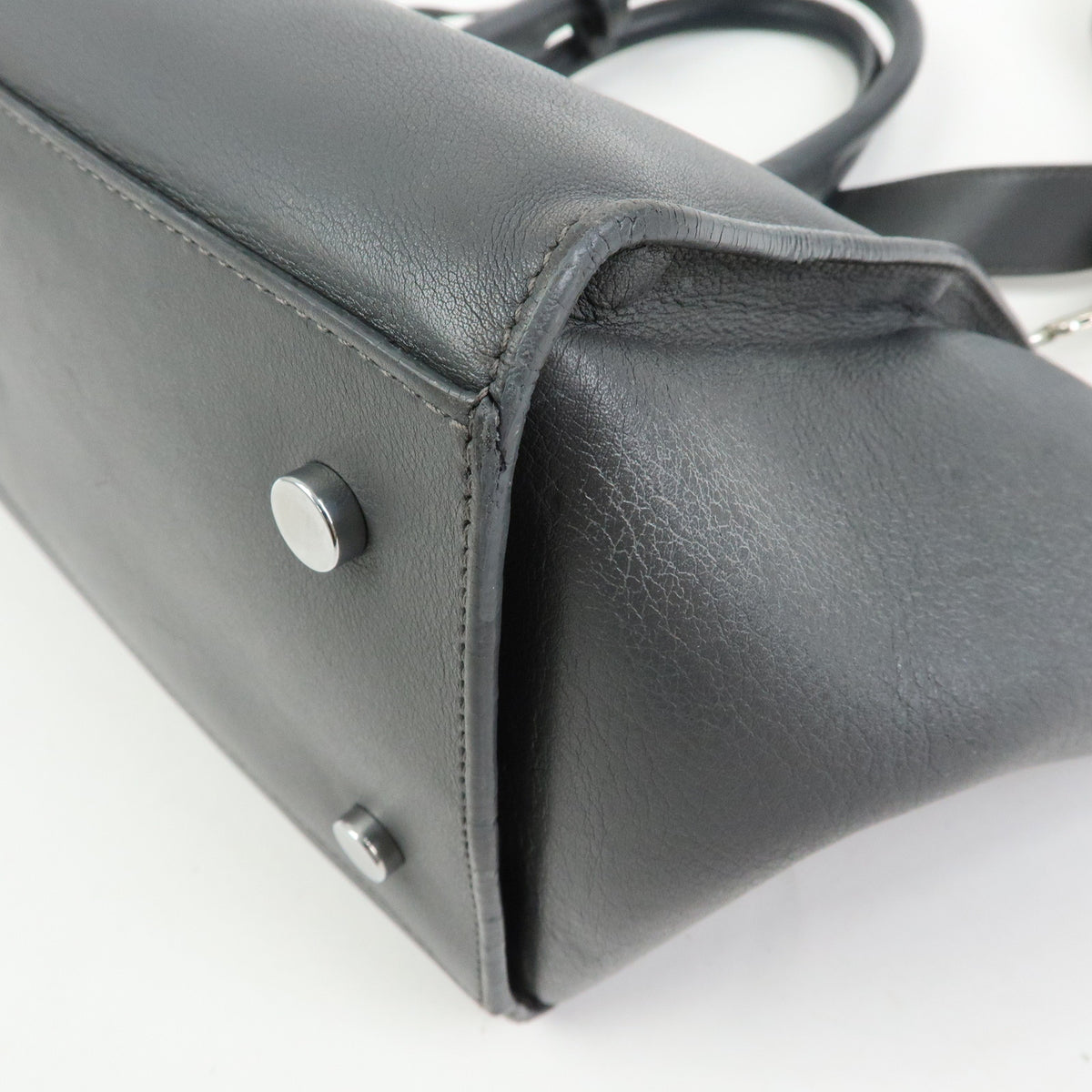 SAINT LAURENT PARIS Casandra Leather 2Way Hand Shoulder Bag 436832