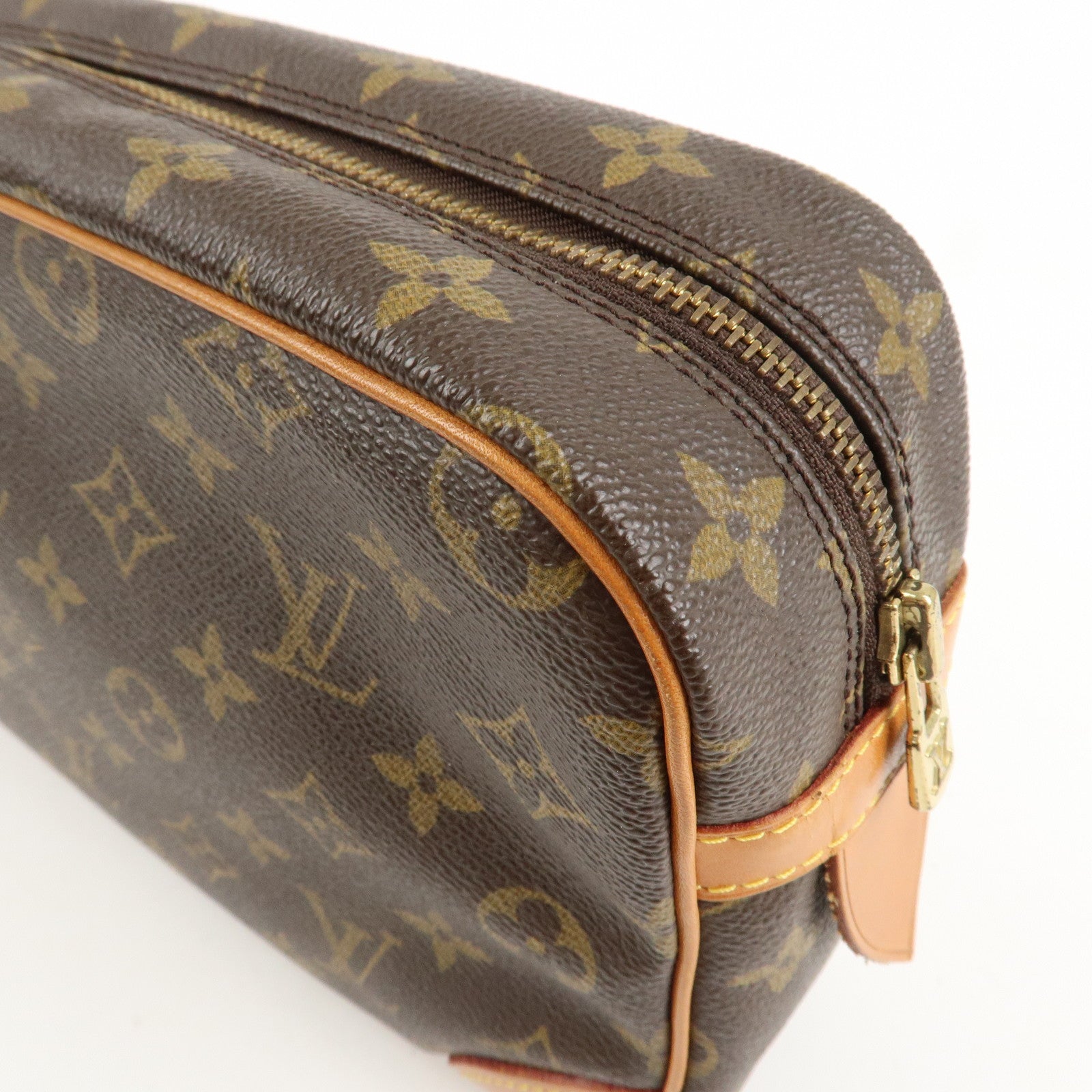 Louis Vuitton Monogram Compiegne 28 Pouch Clutch Bag M51845 Used