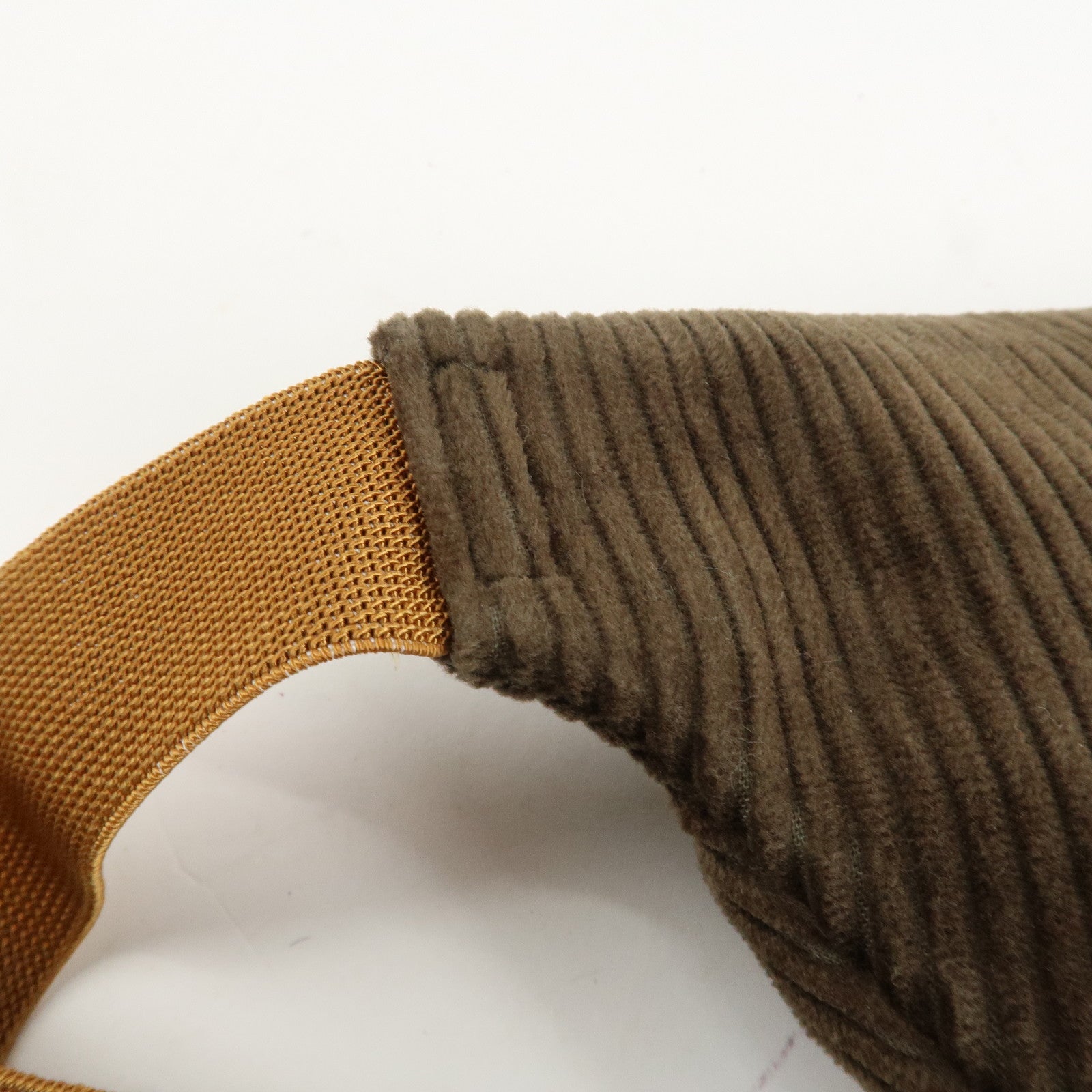 GUCCI Children's Corduroy Body Bag Waist Bag Brown Khaki 502095 Used