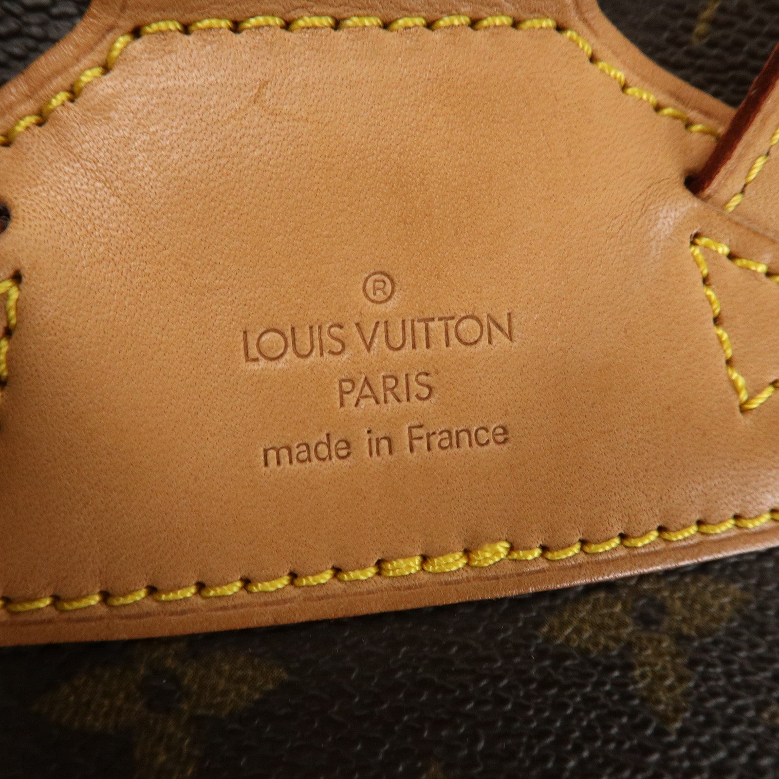 Louis Vuitton Monogram Montsouris MM Back Pack Ruck Sack M51136 Used