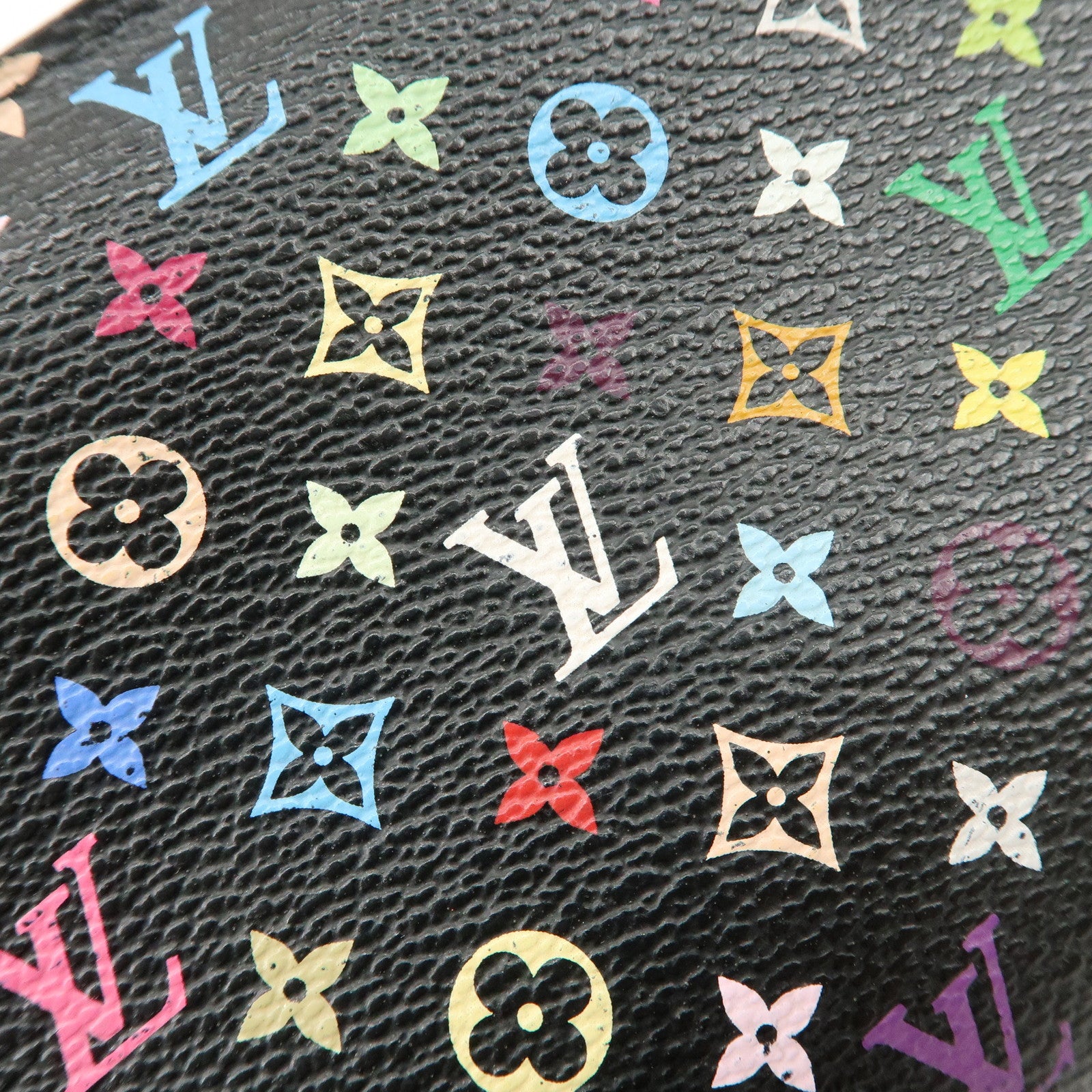 Louis Vuitton Multicolor Portefeuille Insolite Long Wallet Noir M93754 Used