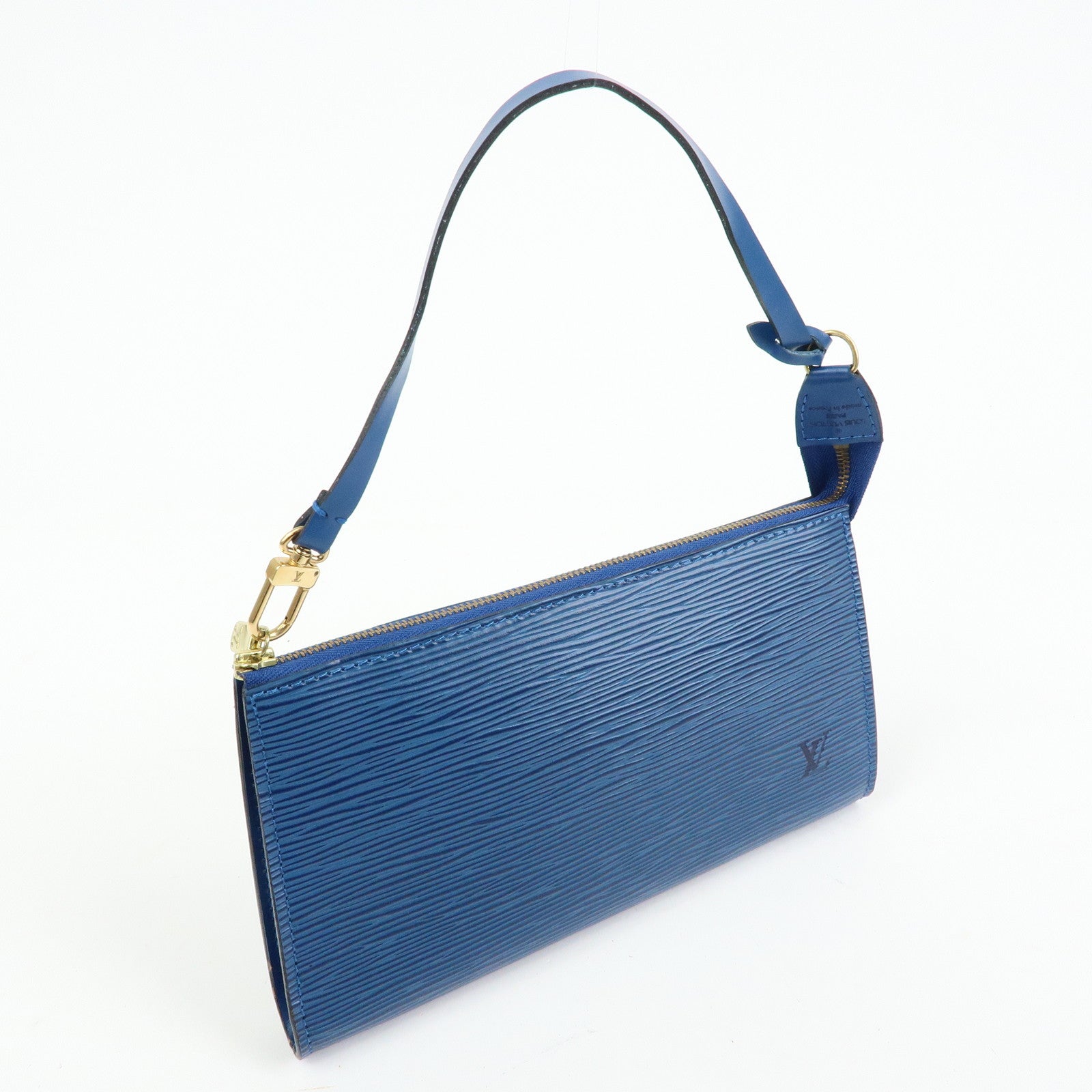 Louis Vuitton Epi Pochette Accessoires Pouch Toledo Blue M52945