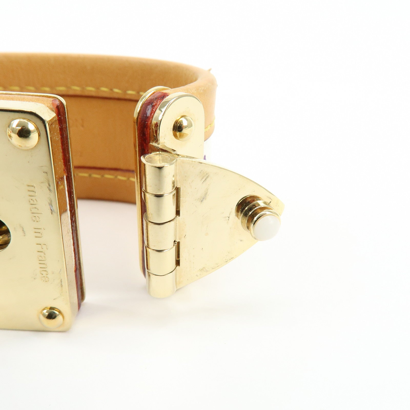 Louis Vuitton Monogram Multicolor Bracelet Serrure Bangle M92593