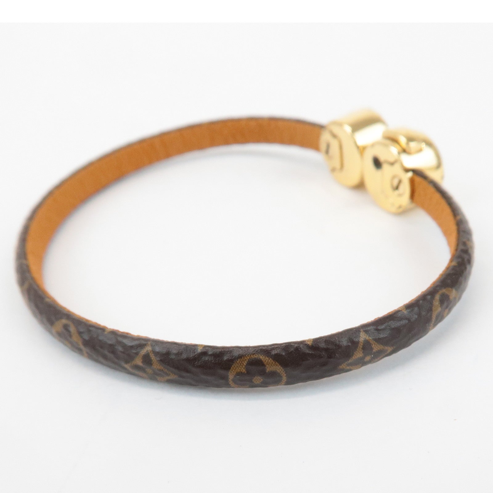 Louis Vuitton Monogram Canvas Hysteric Mini Bracelet M6407E Used
