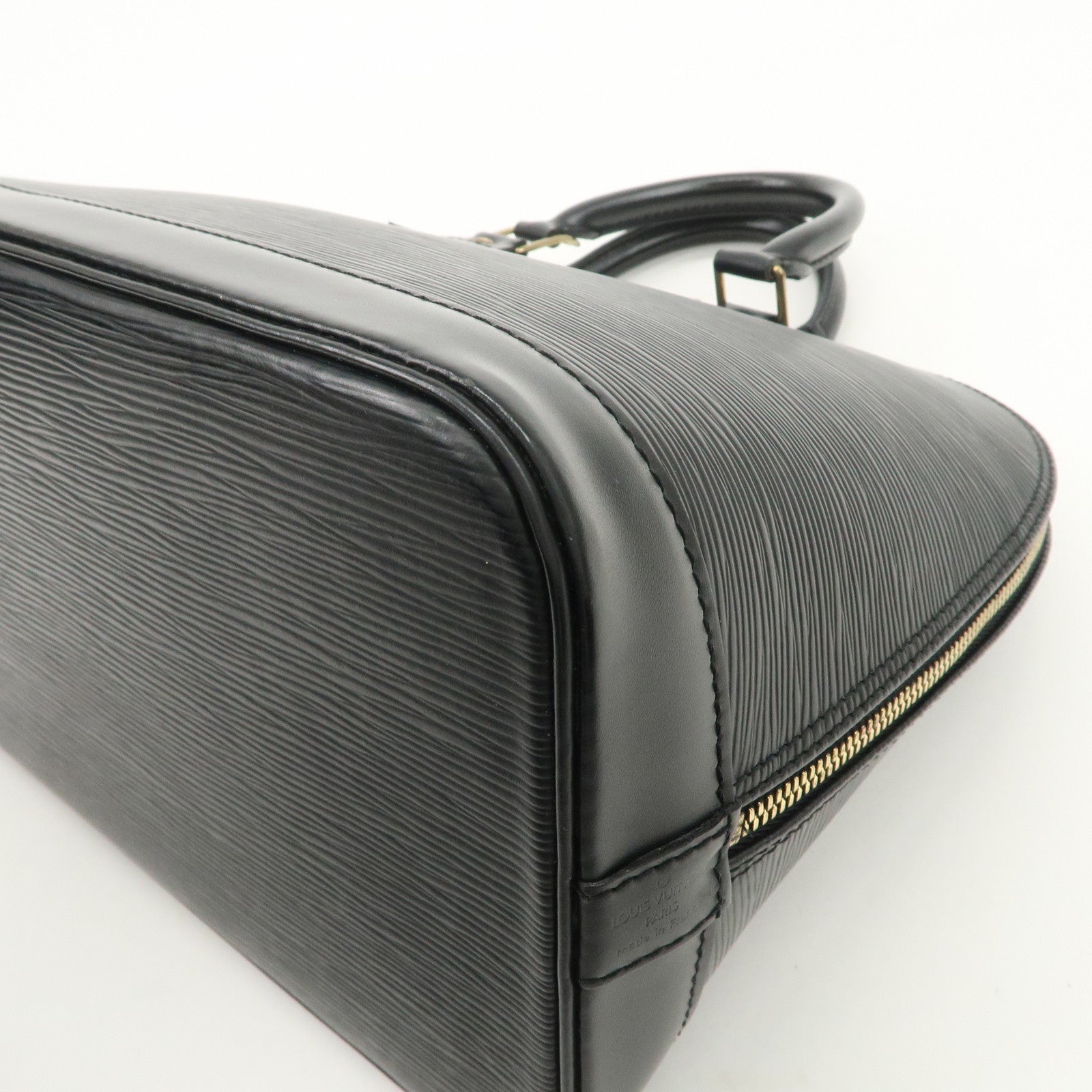 Louis Vuitton Epi leather Alma PM Hand Bag New Style Noir M40302