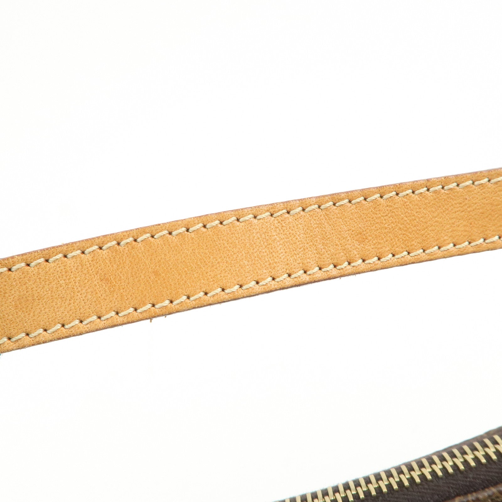 CELINE Macadam PVC Leather Shoulder Bag Brown