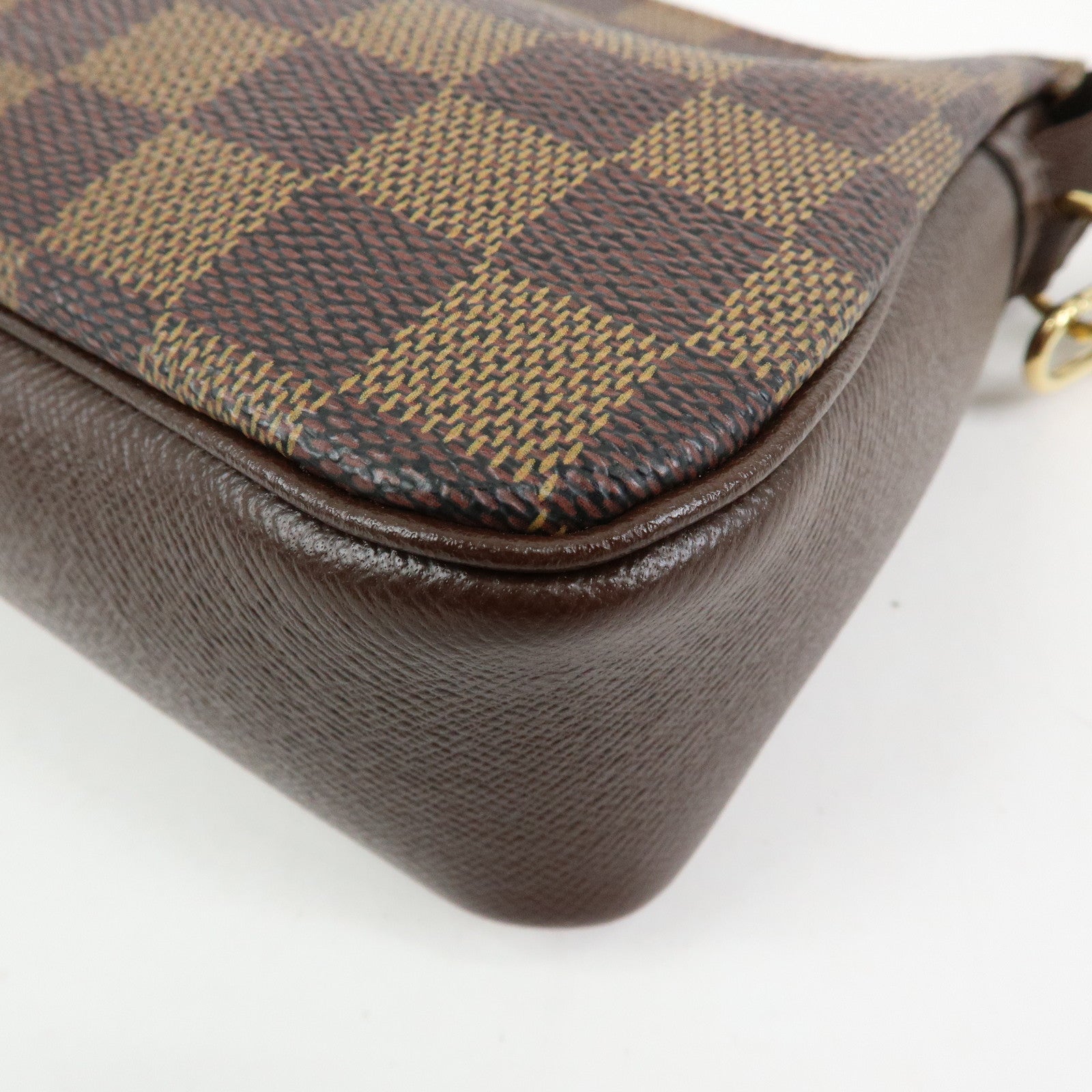 Louis Vuitton Damier Trousse Makeup Accessory Pouch Brown N51982