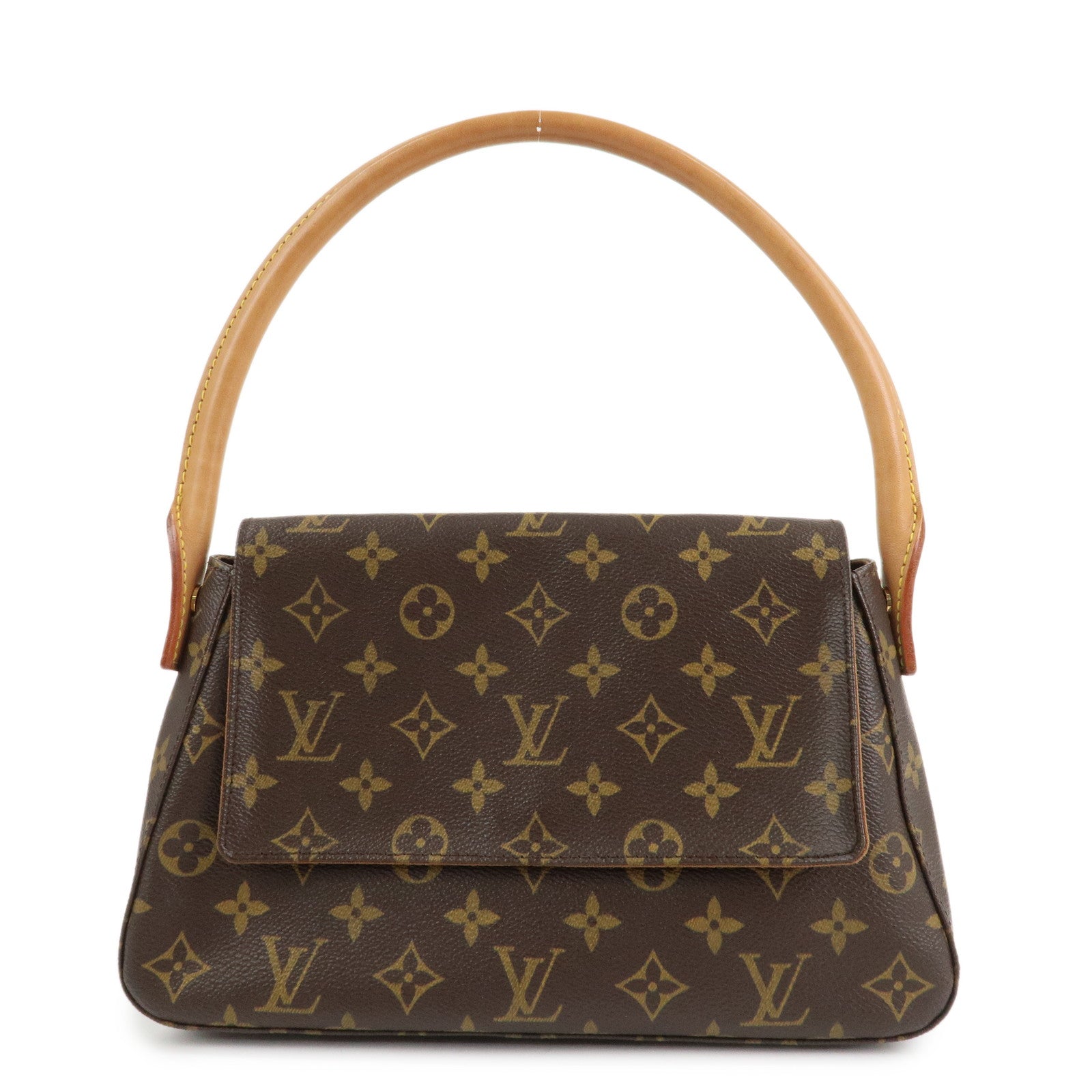 Louis Vuitton Monogram Mini Looping Shoulder Bag Brown M51147