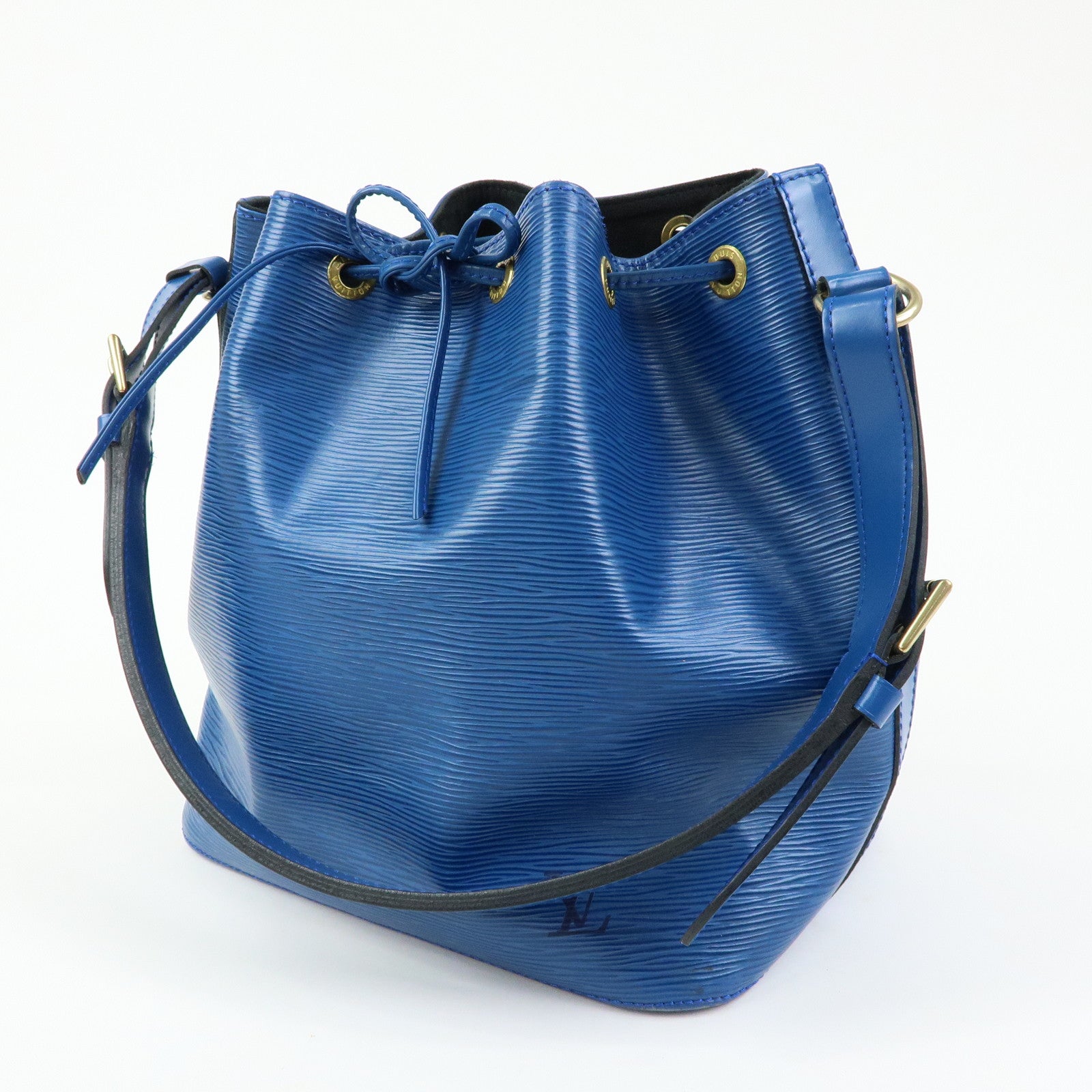 Louis Vuitton Epi Petit Noe Shoulder Hand Bag Toledo Blue M44105