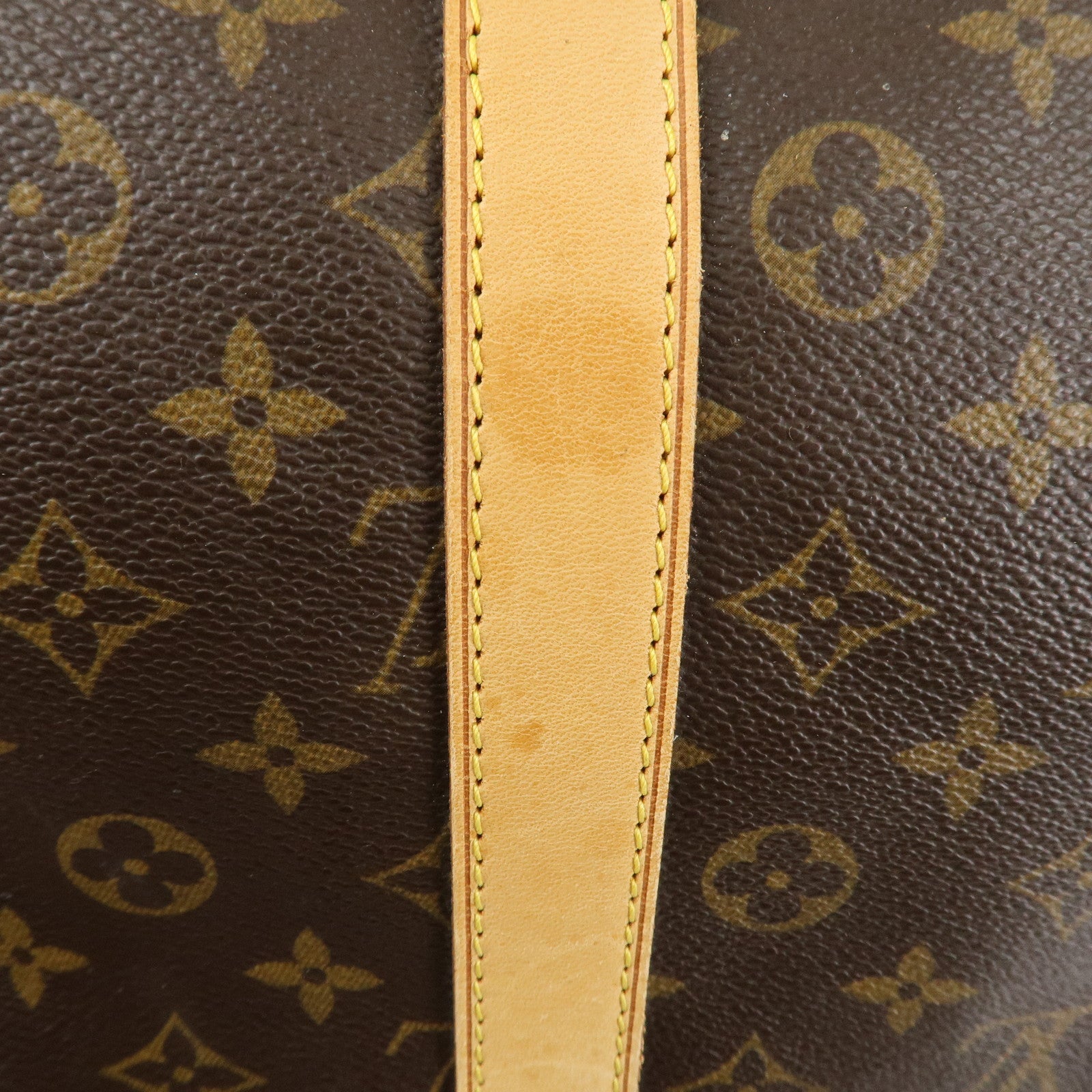 Louis Vuitton Monogram Keep All Bandouliere 55 Boston Bag M41414 Used