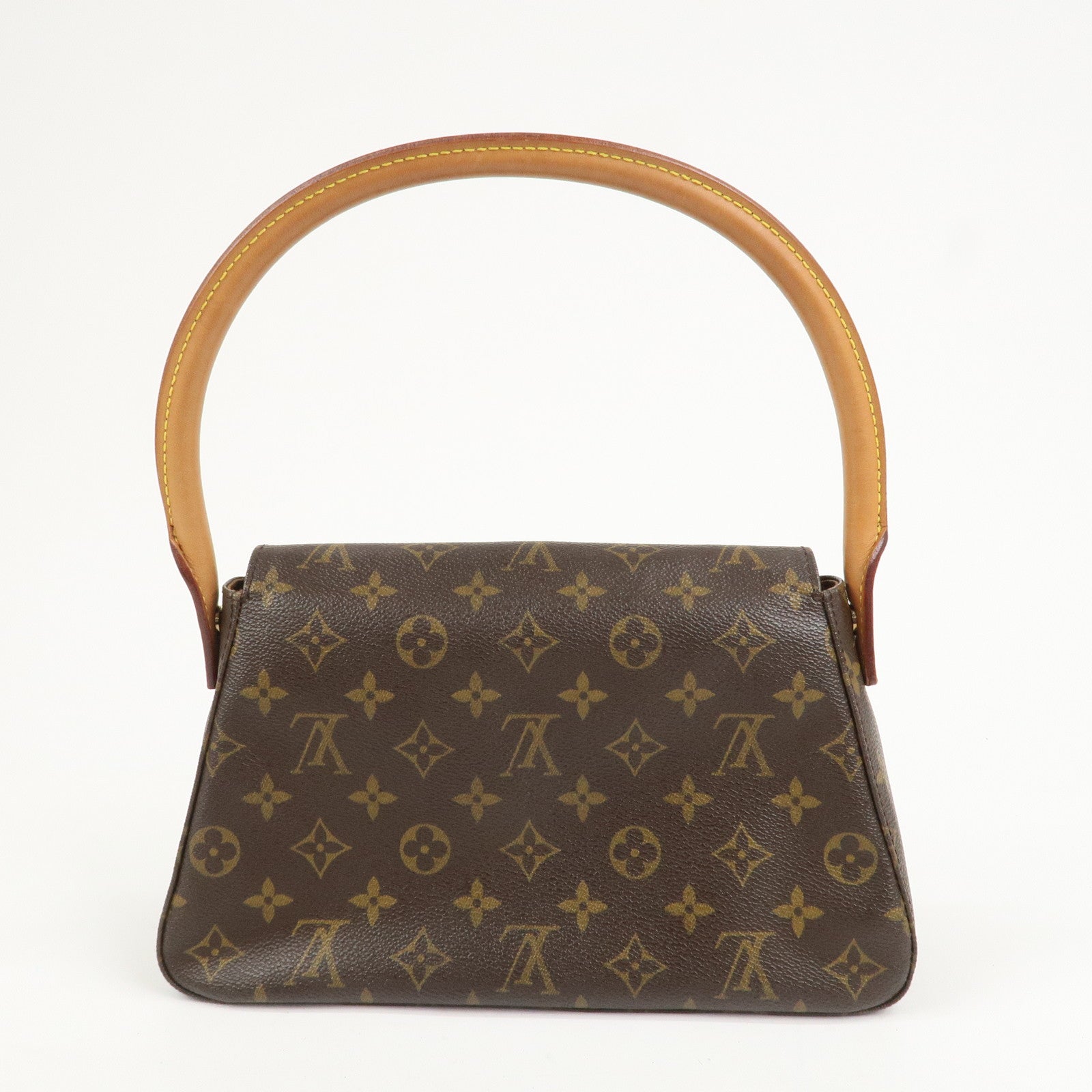 Louis Vuitton Monogram Mini Looping Shoulder Bag Brown M51147