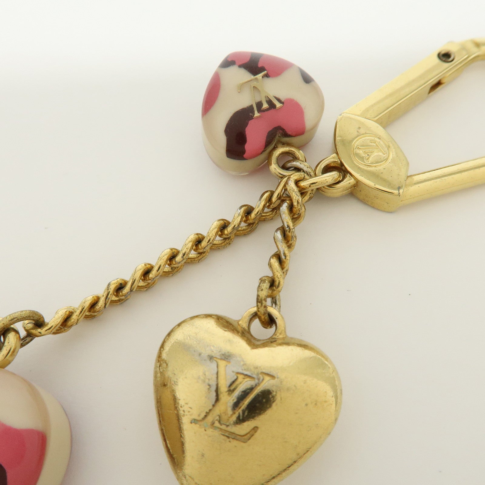 Louis Vuitton Wild At Heart Porte Cles Bag Charm Leopard M66263