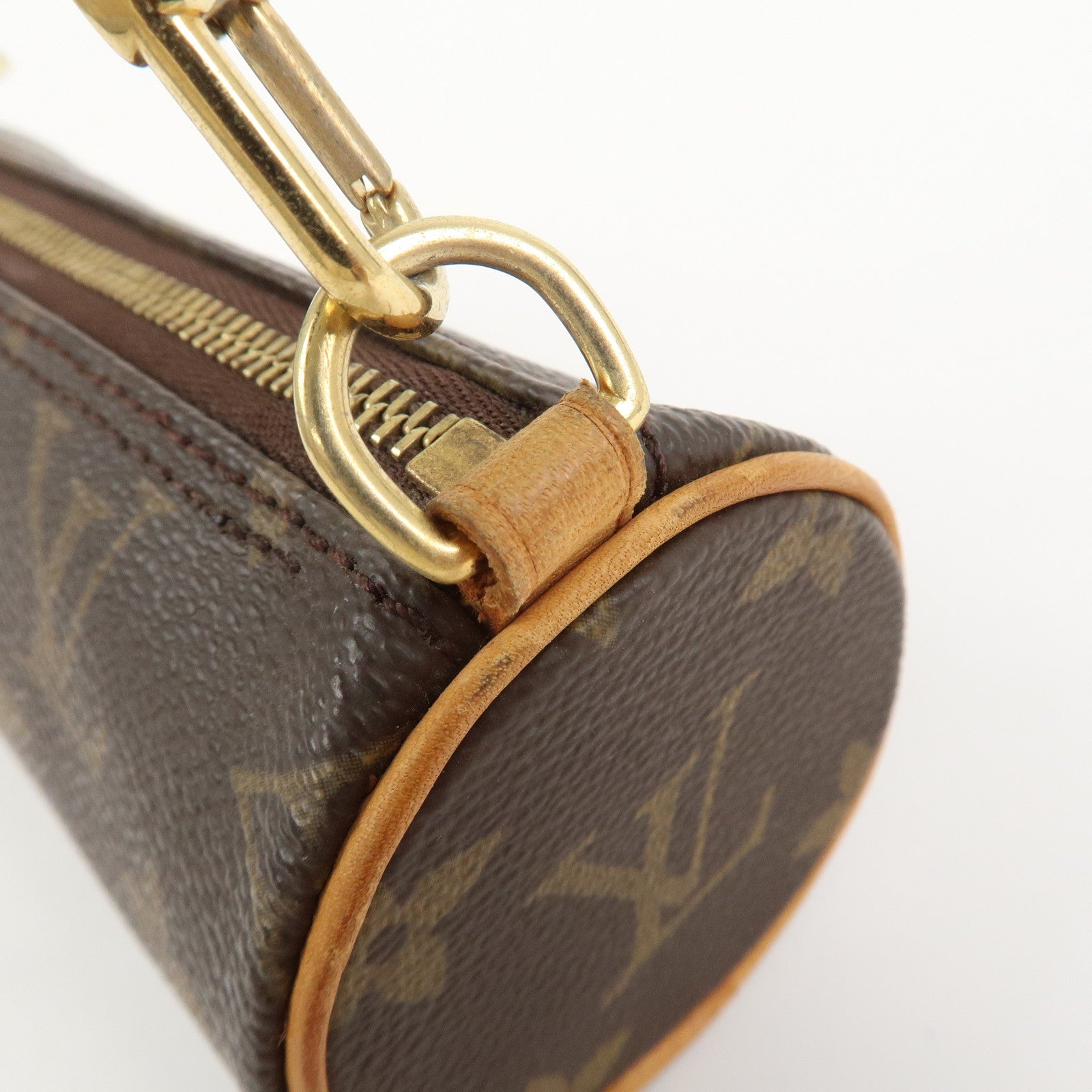Louis Vuitton Monogram Mini Pouch for Papillon Bag Brown