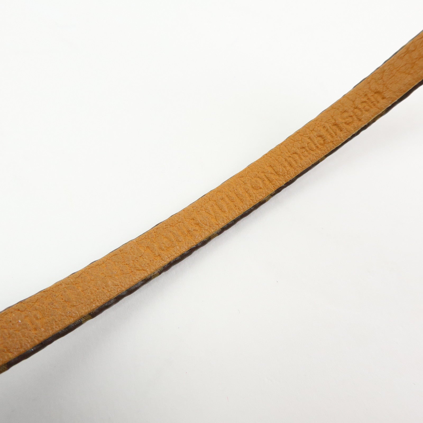 Louis Vuitton Monogram Say Yes Canvas Bracelet #19 Brown M6758