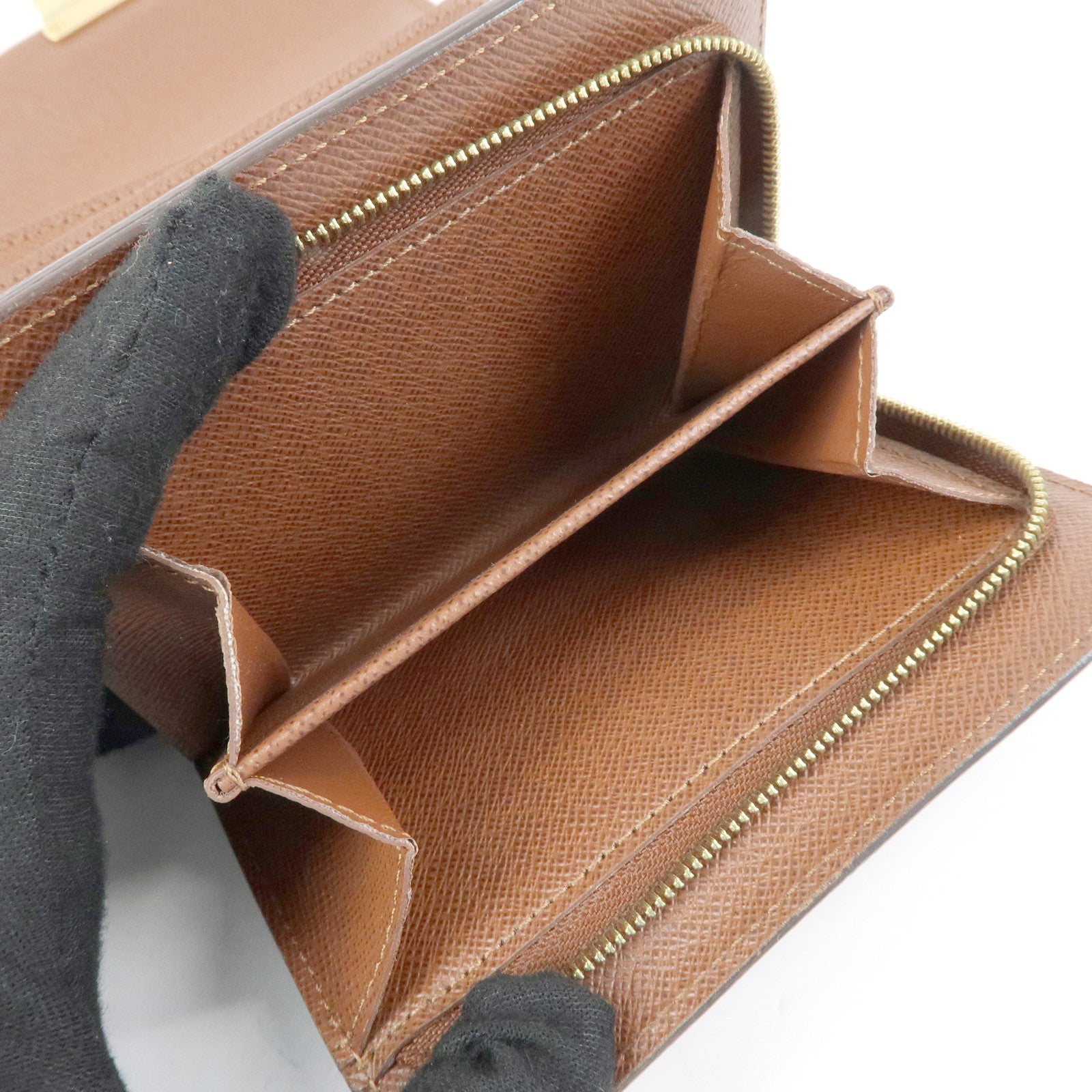 Louis Vuitton Monogram Portefeuille Joy Compact Wallet Brown M60211