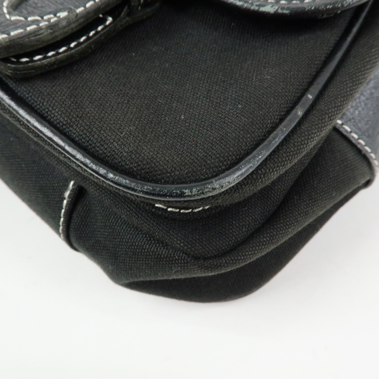BURBERRY blue Label Canvas Shoulder Bag Crossbody Bag Black