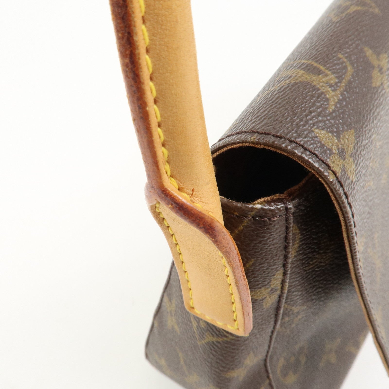 Louis Vuitton Monogram Mini Looping Shoulder Bag Brown M51147