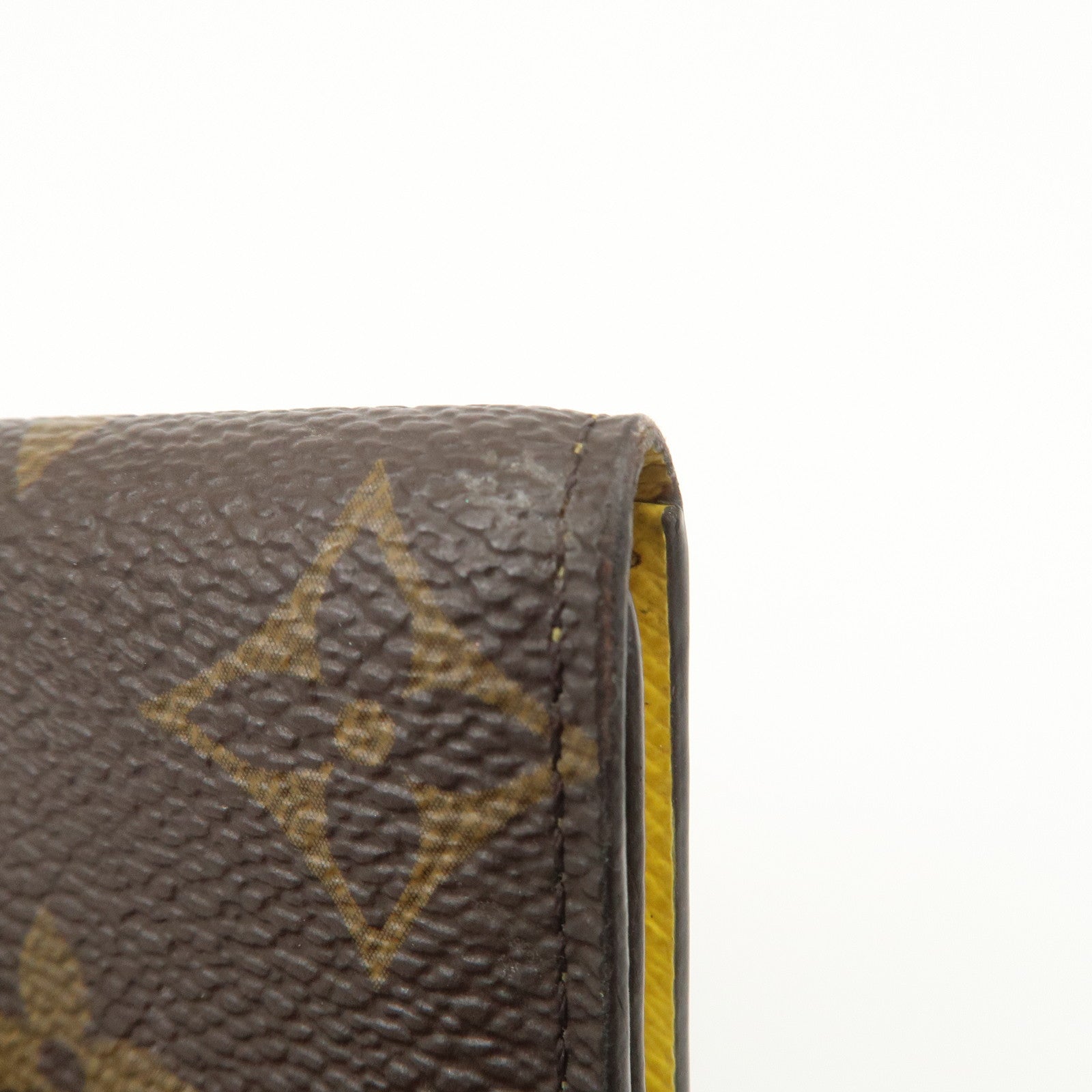 Louis Vuitton Monogram Multicles 4 Key Rings Key Case Jaune M81938