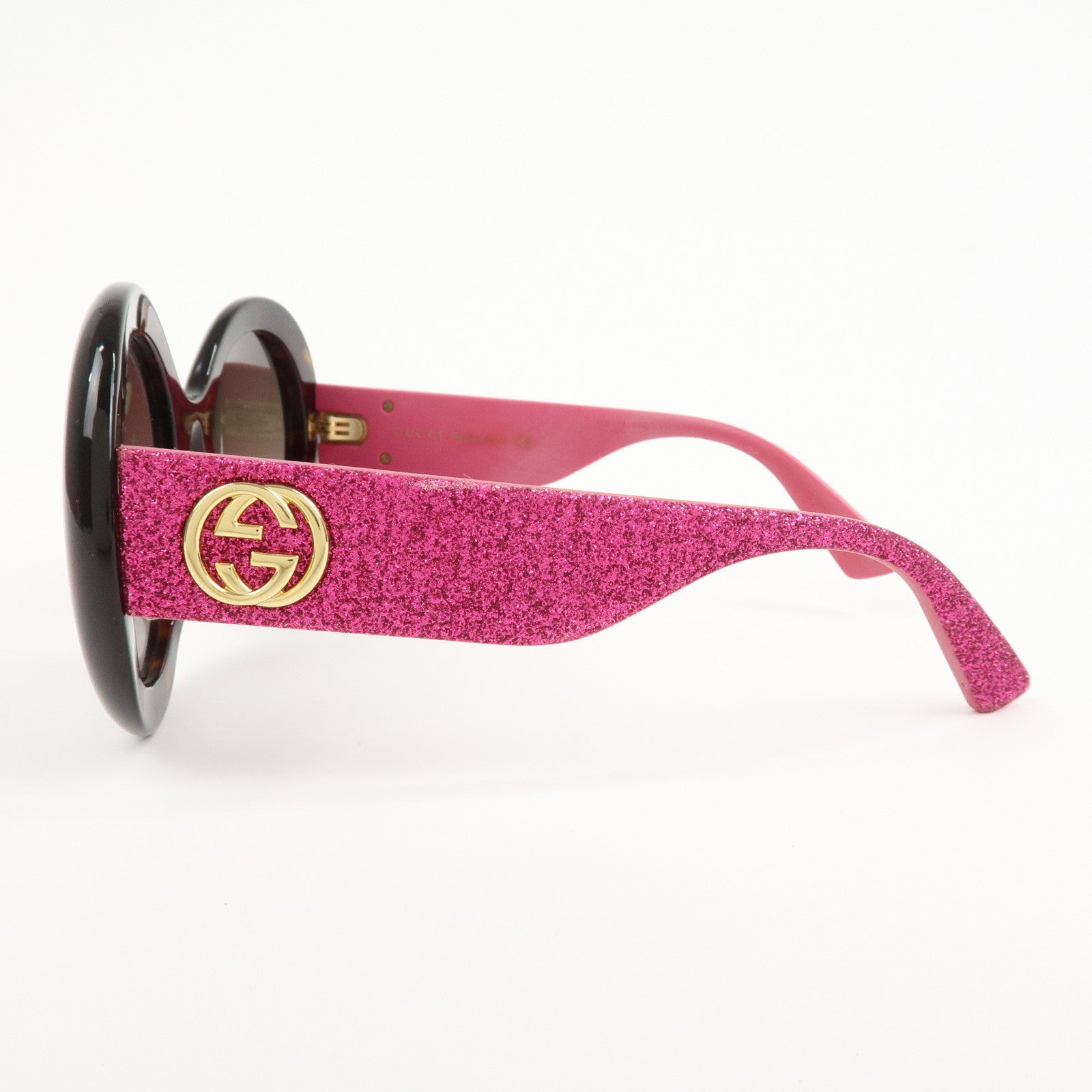 GUCCI Interlocking G Plastic Sunglasses 003 53□24-140 GG0101S