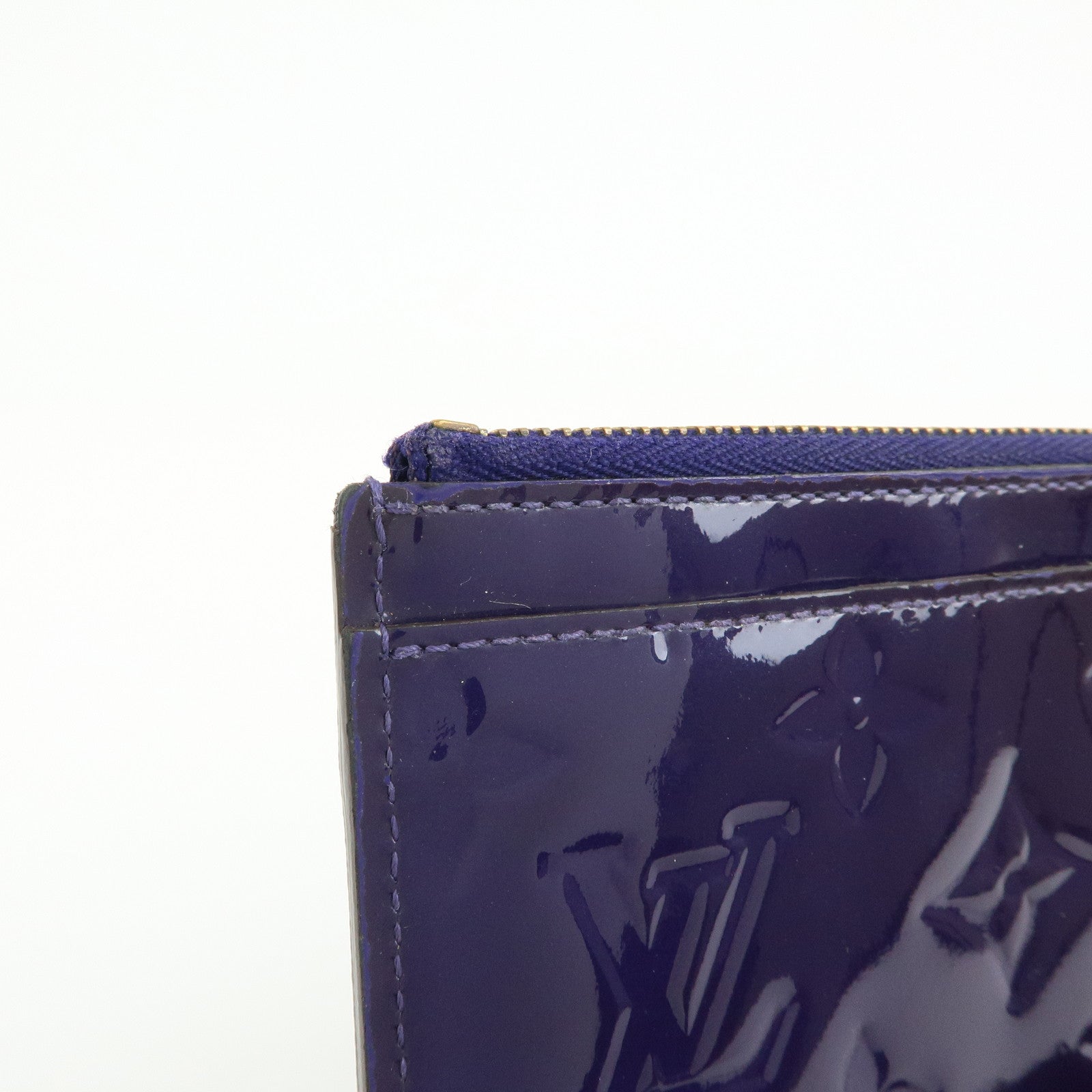 Louis Vuitton Monogram Vernis Pochette Cles NM Coin Case M90311