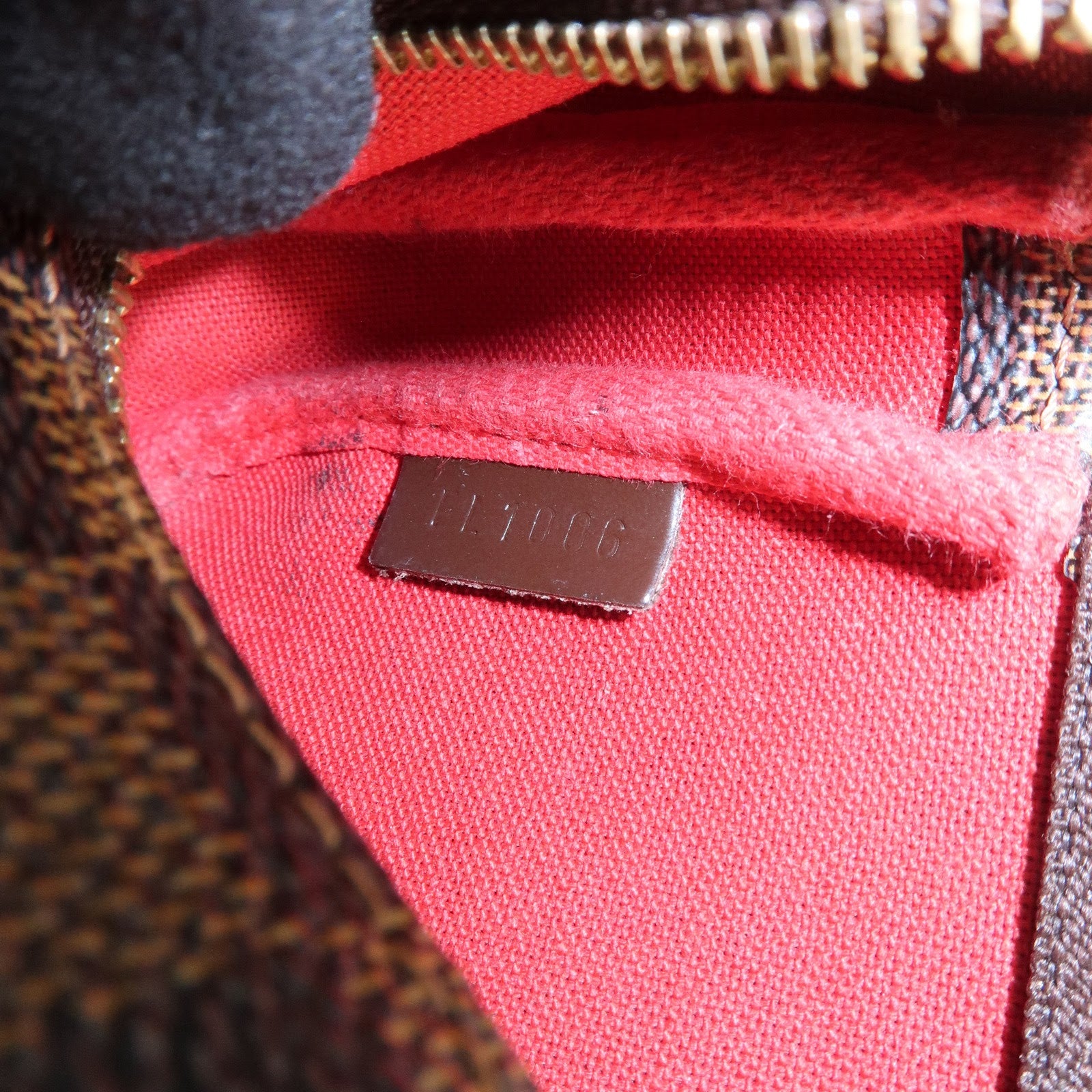 Louis Vuitton Damier Mini Pochette Accessoires Pouch N58009