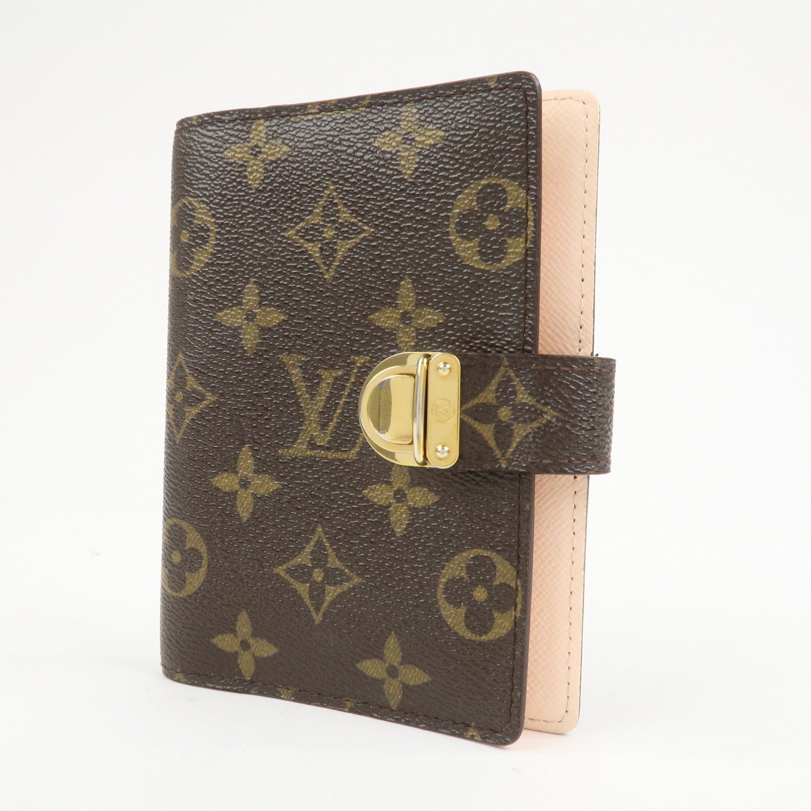 Louis Vuitton Monogram Agenda Koala PM Planner Cover Brown R21013