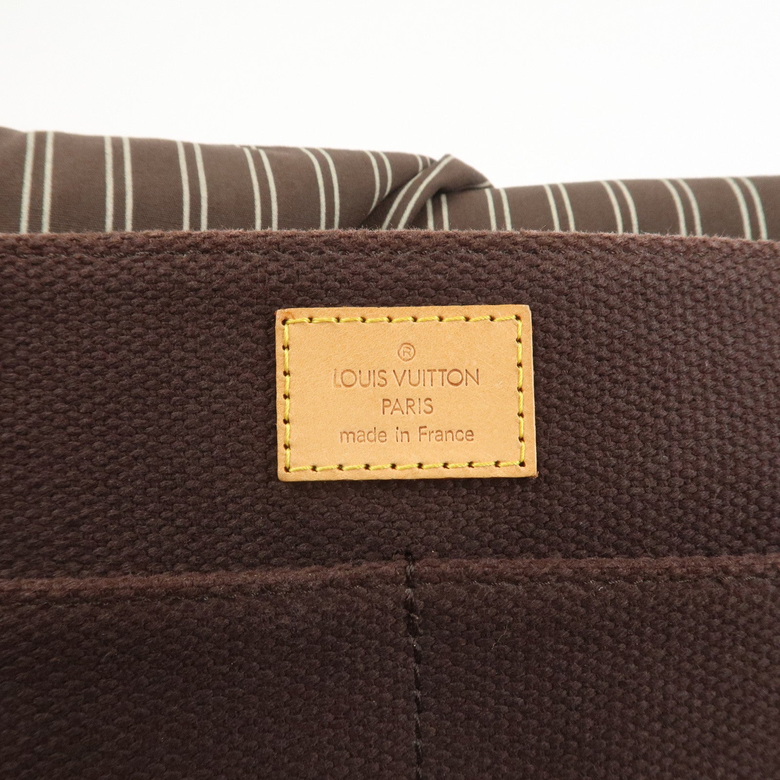 Louis Vuitton Antigua Canvas Besace PM Shoulder Bag Mocha M80661