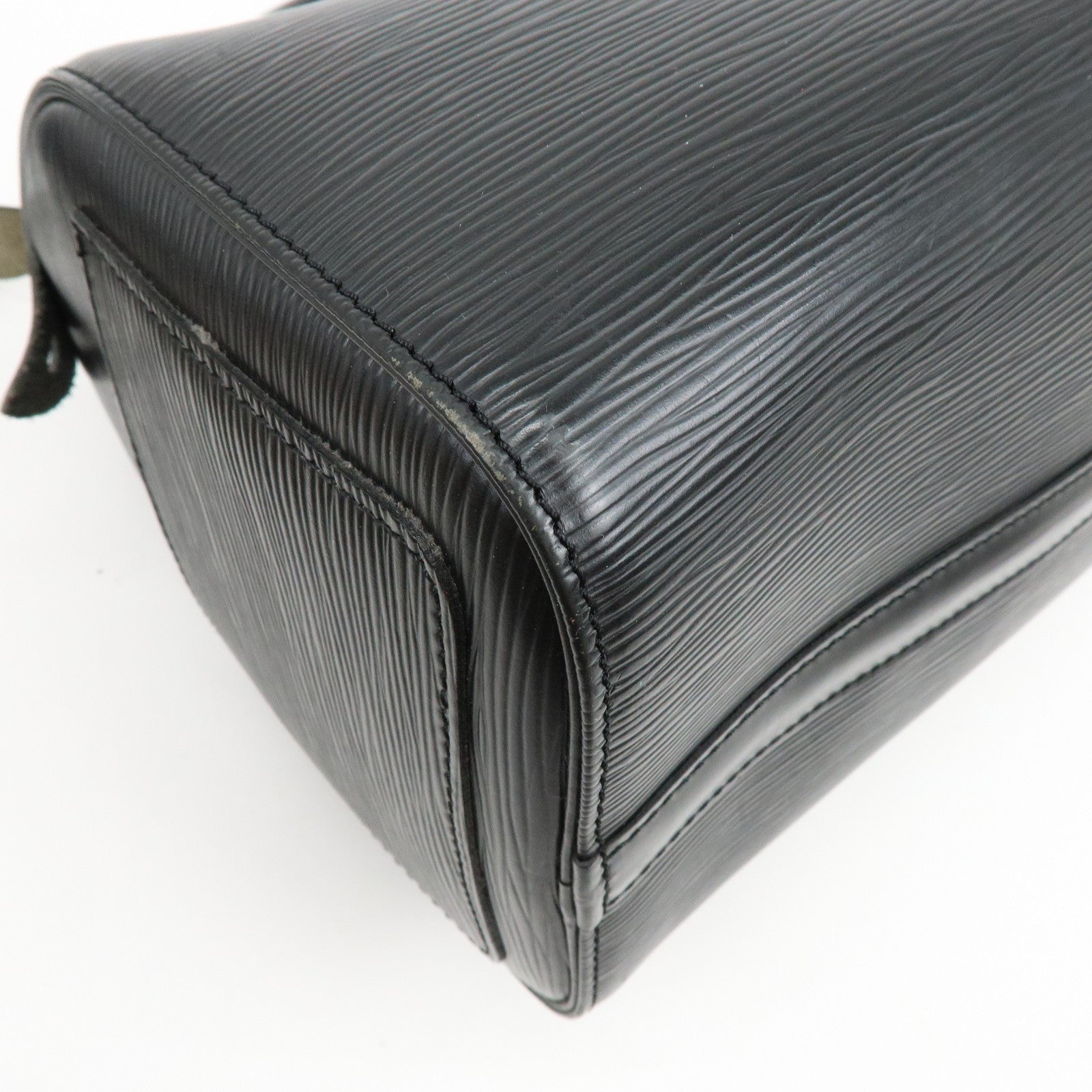Louis Vuitton Epi Leather Speedy 25 Hand Bag Boston Bag Noir M59032