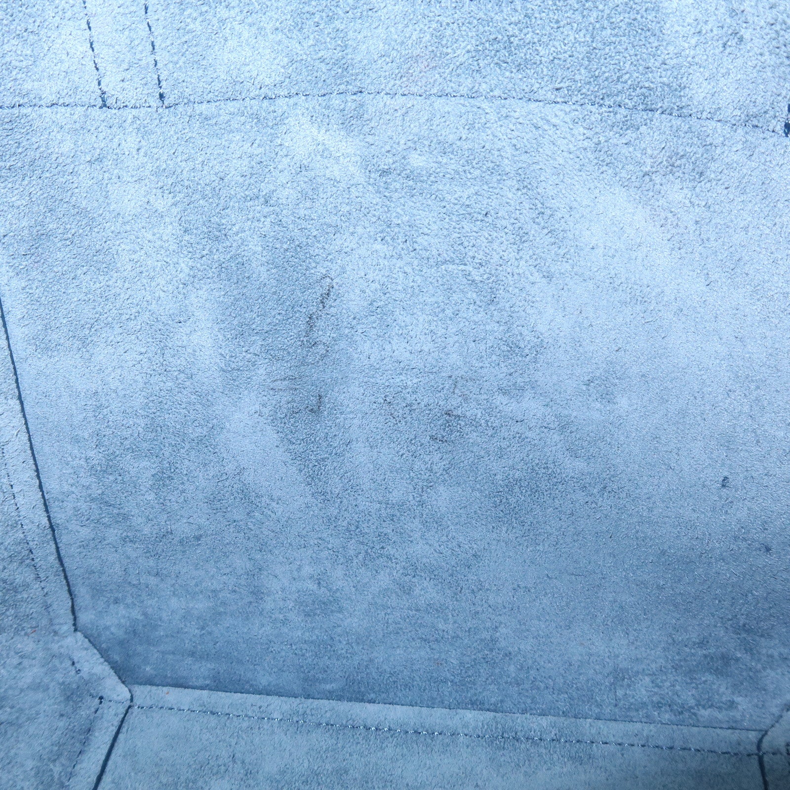 CELINE Belt Bag Leather 2Way Bag Hand Bag Shoulder Bag Blue