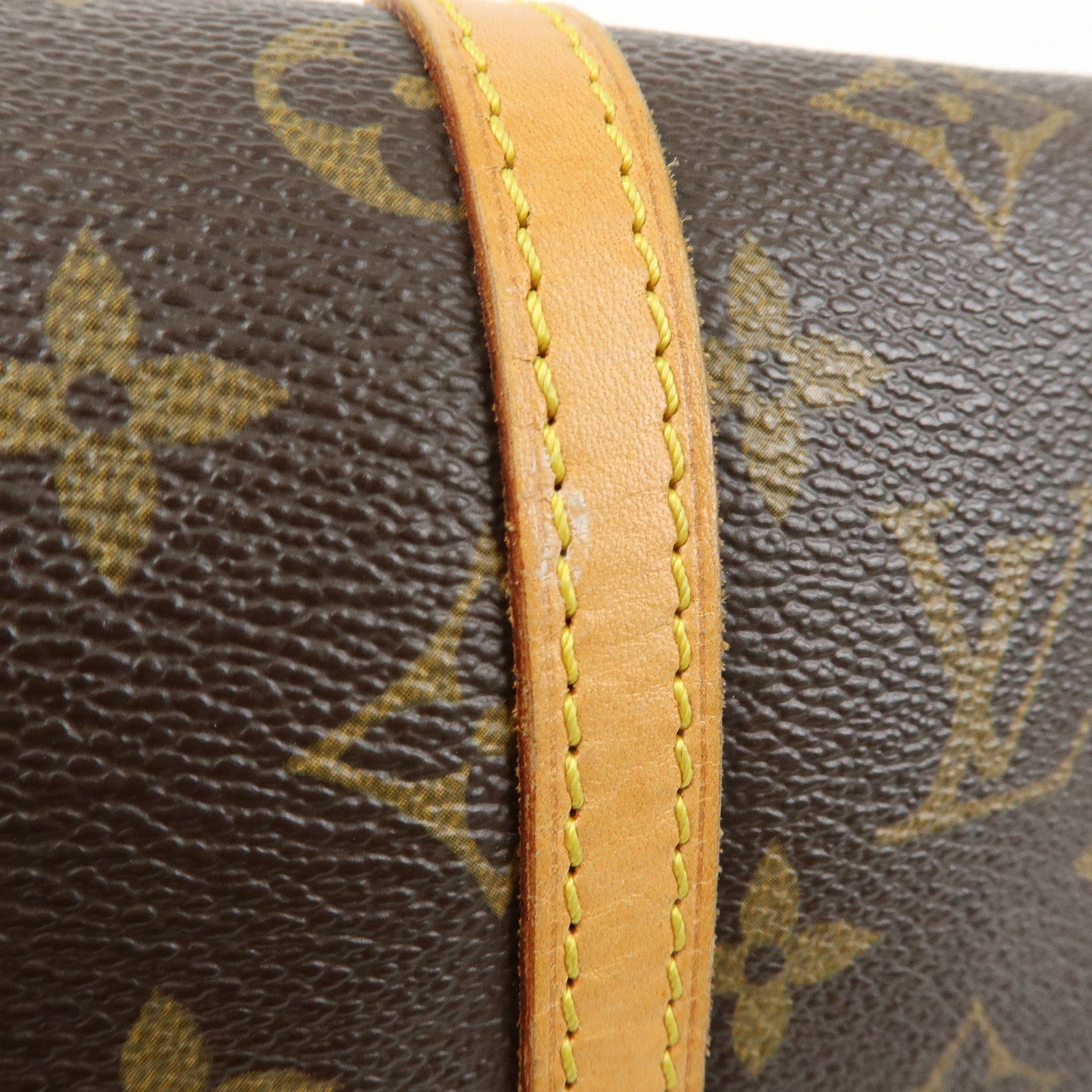 Louis Vuitton Monogram Papillon 26 Hand Bag Brown M51386