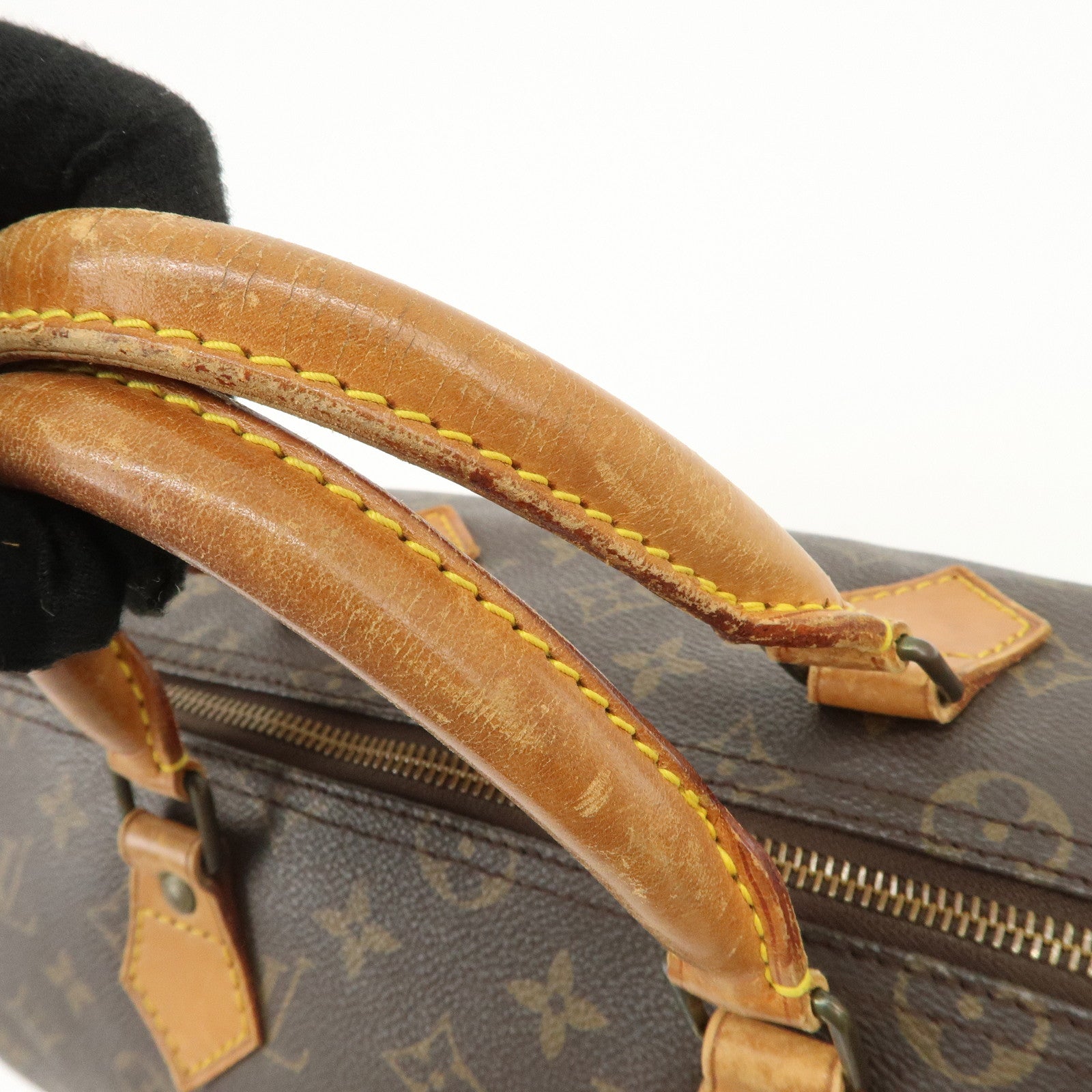 Louis Vuitton Monogram Speedy 35 Hand Bag Boston Bag M41524 Used