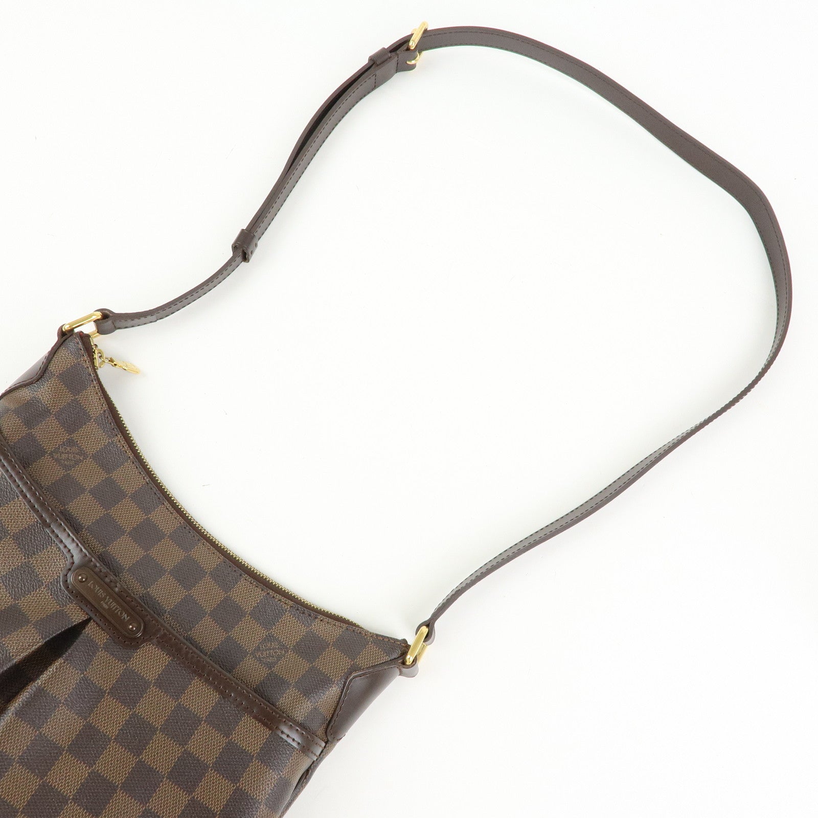 Louis Vuitton Damier Bloomsbury PM Shoulder Bag Brown N42251