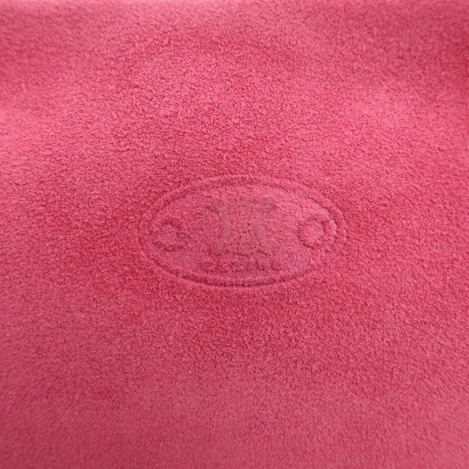 CELINE Suede Paul Bot Bag Shoulder Bag Hand Bag Pink