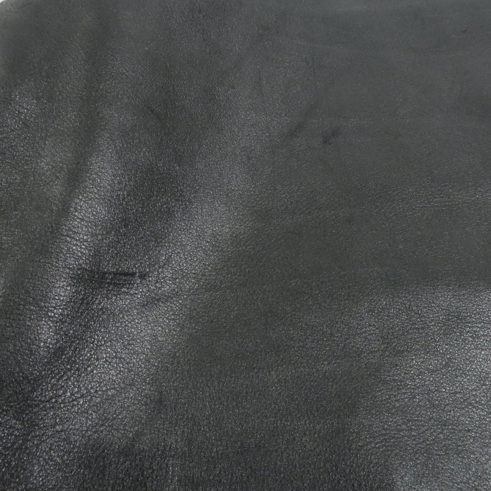 CHANEL Lamb Skin Shoulder Bag Crossbody Bag Black